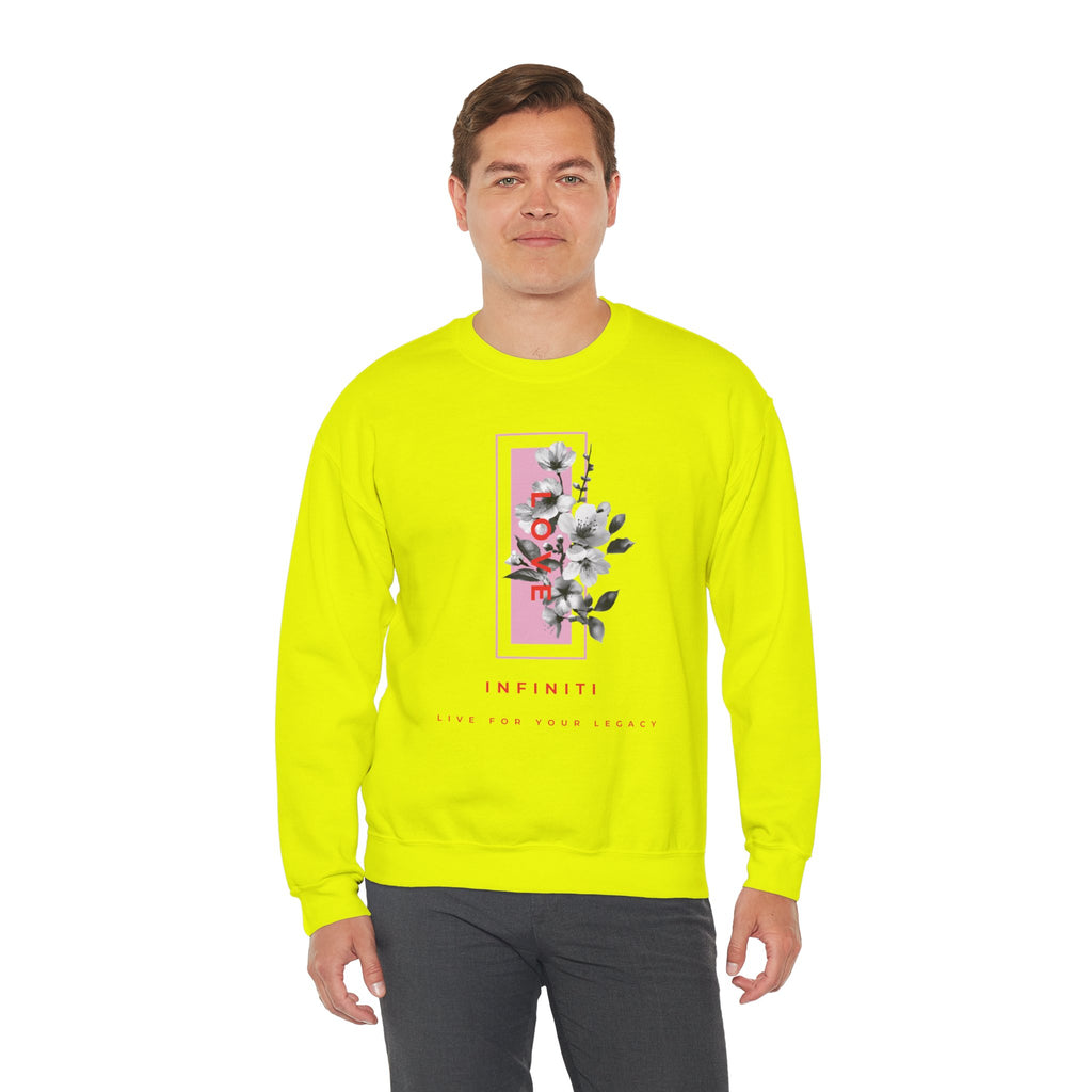 Bloom Bae Red Floral Love, Infiniti Sweater