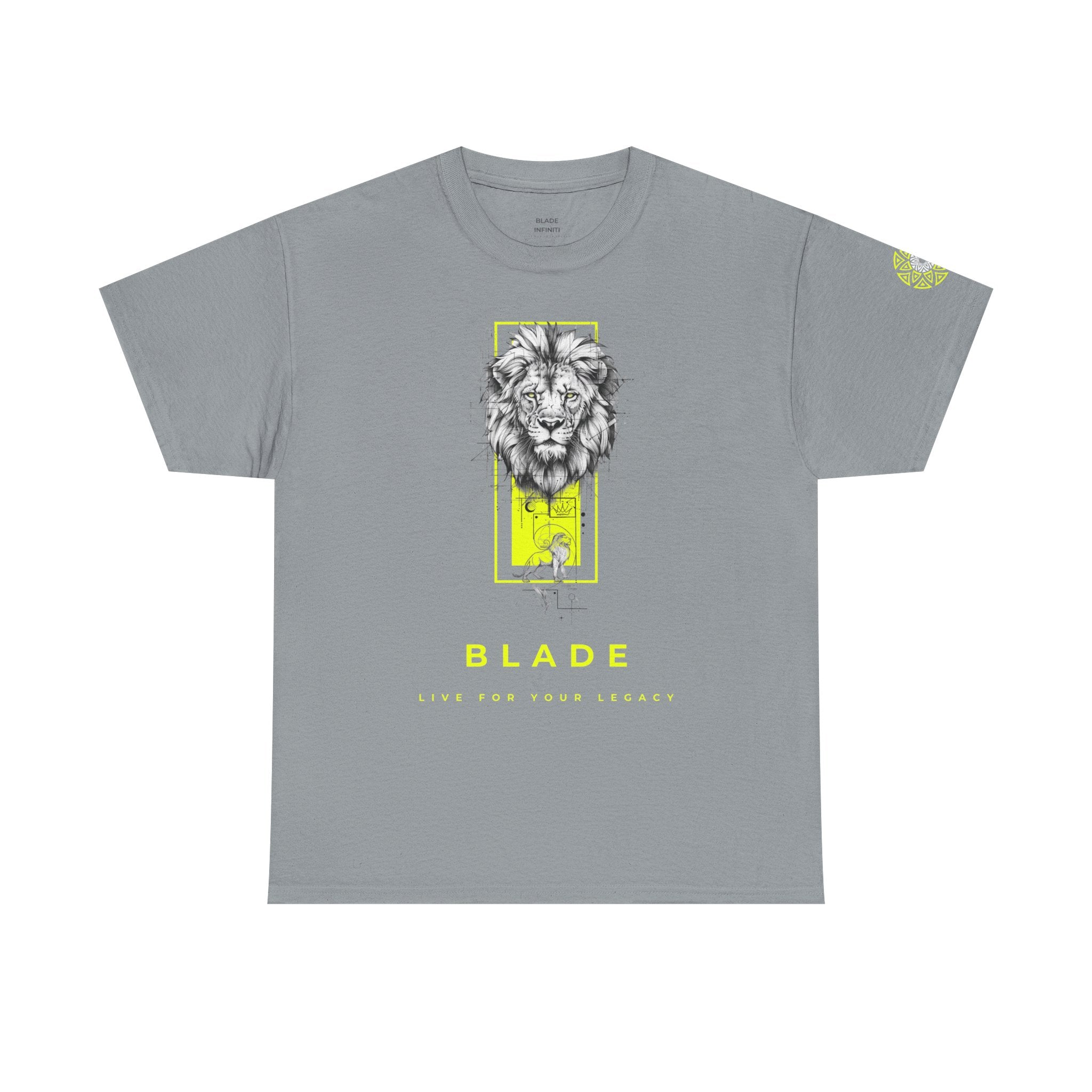 Legacy King Neon Green Lion T-Shirt