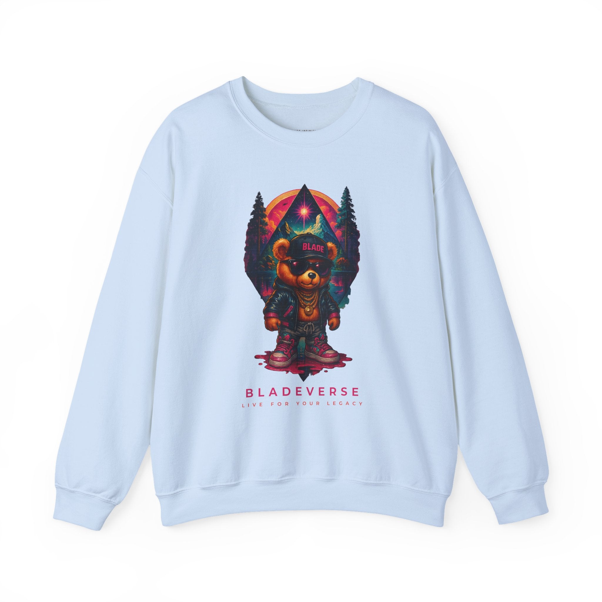 Bladeverse Teddy Bear Unisex Crewneck Sweater