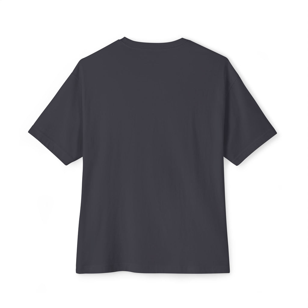 Geometric Odyssey Pink/Green Oversized Boxy T-Shirt