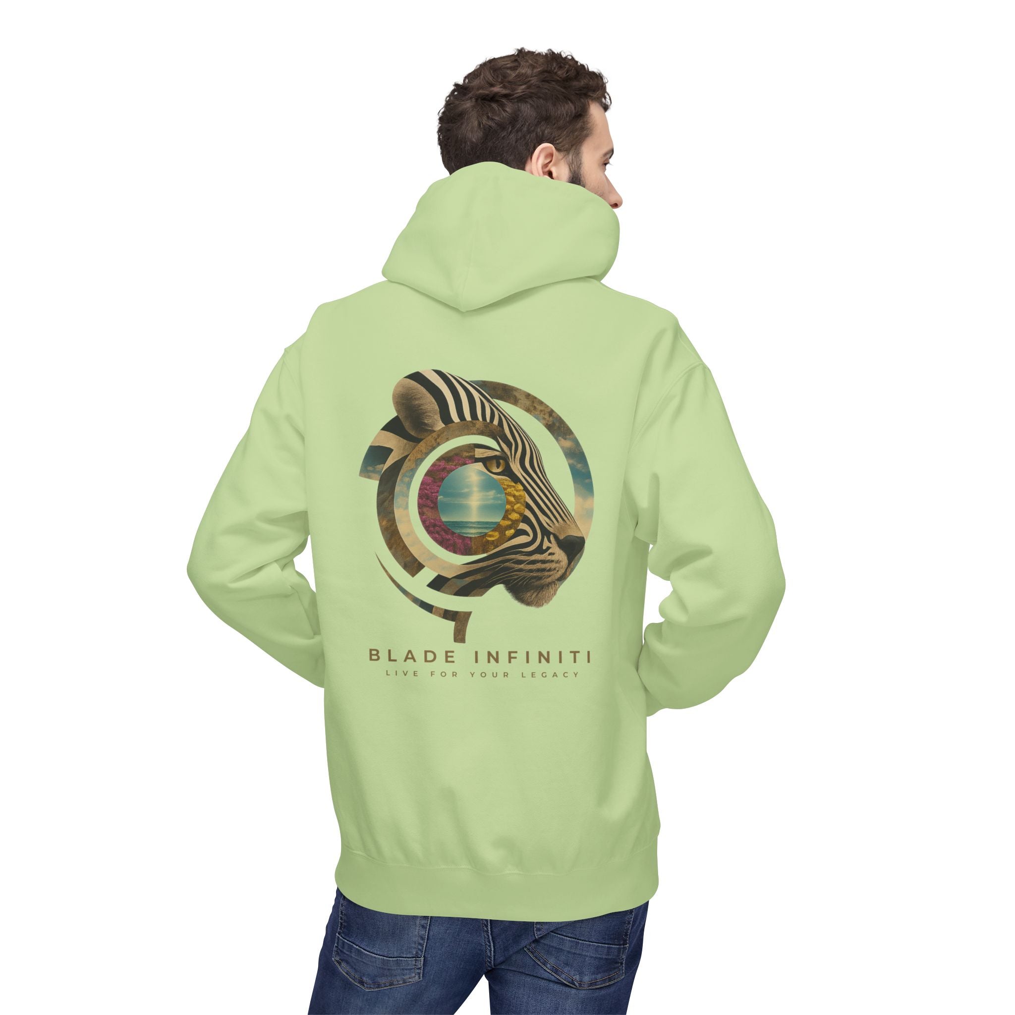 Safari Bloom Tiger Hoodie