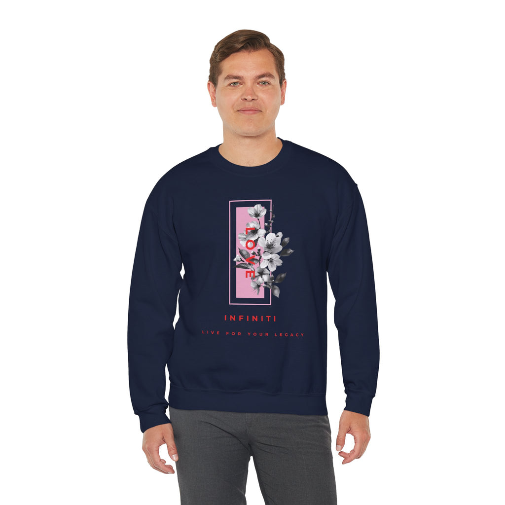 Bloom Bae Red Floral Love, Infiniti Sweater