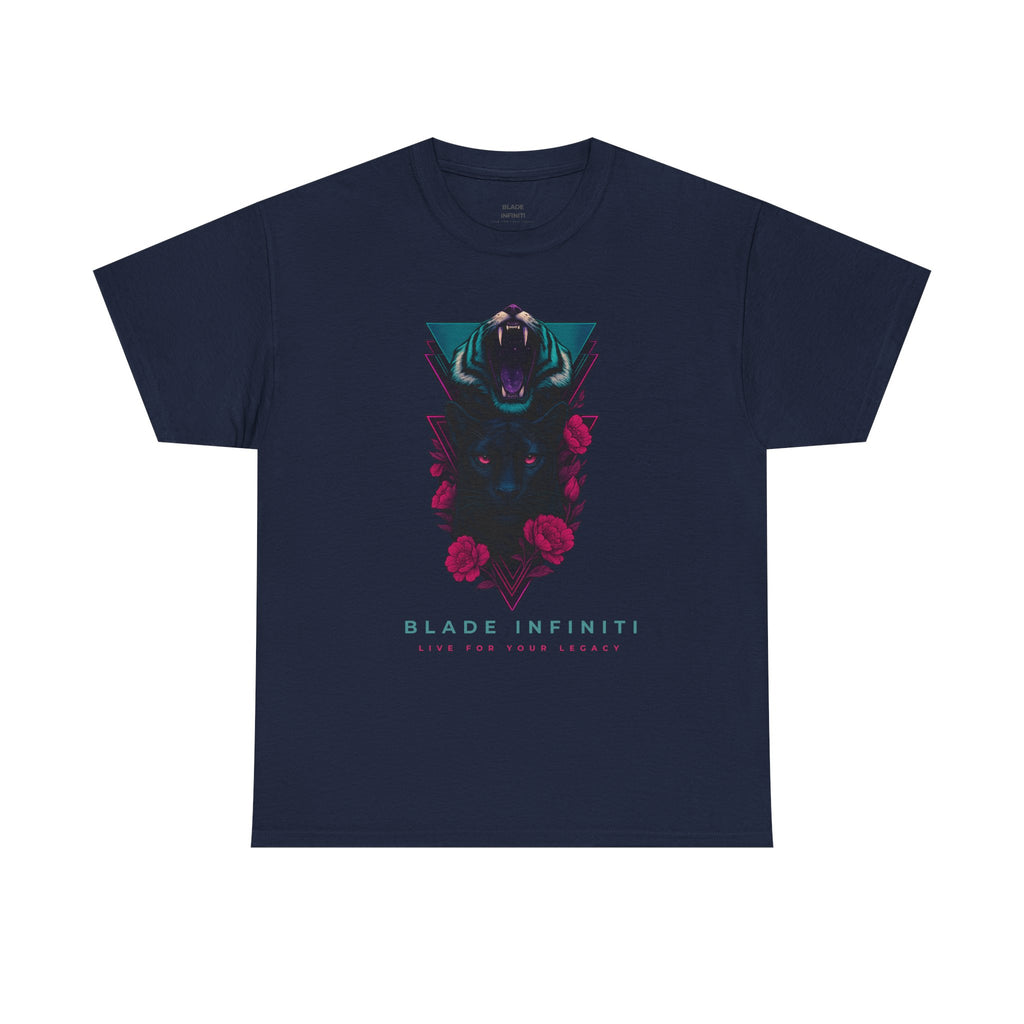 Bladeverse Midnight Galactic Jungle Tiger T-Shirt