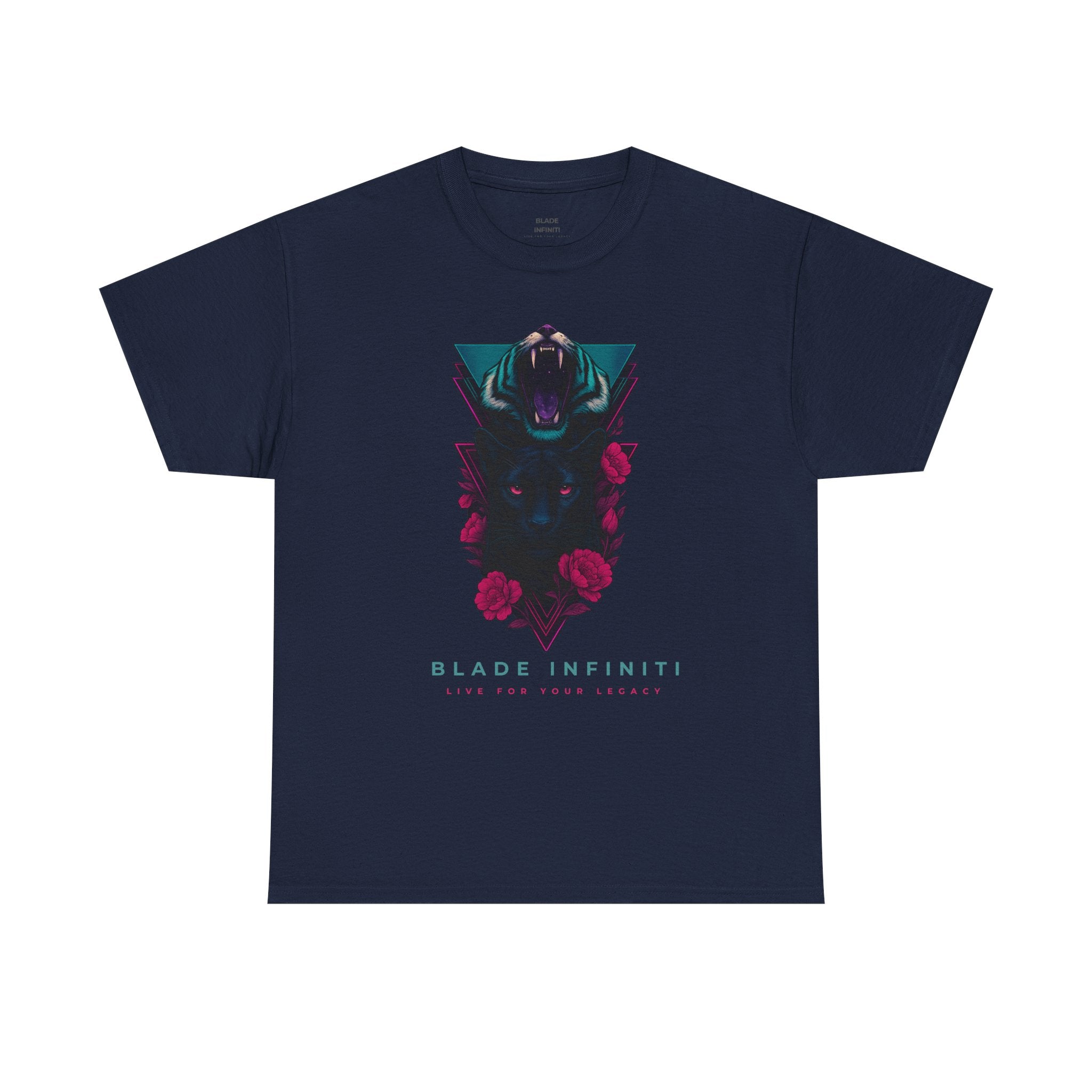Bladeverse Midnight Galactic Jungle Tiger T-Shirt