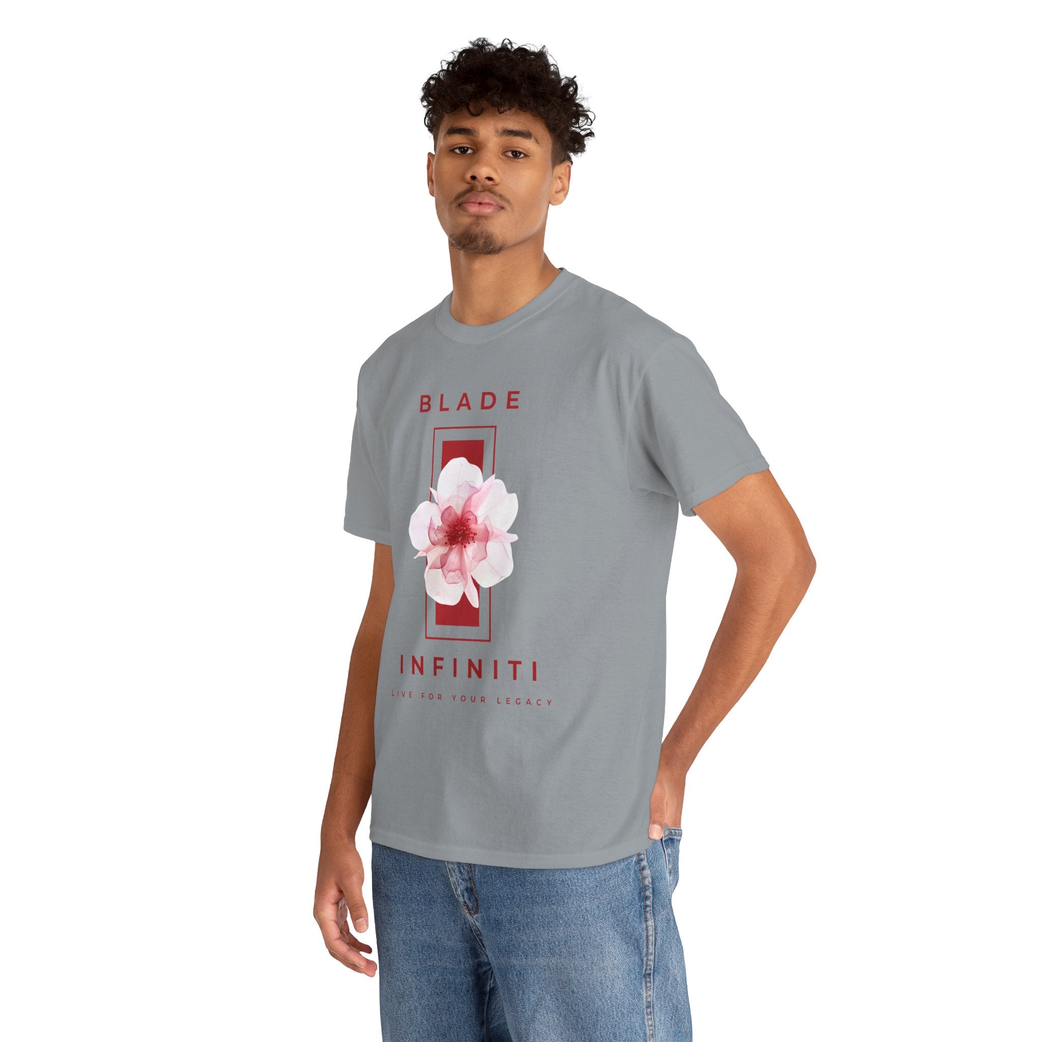 Essence of Infiniti Red/Pink Floral T-Shirt