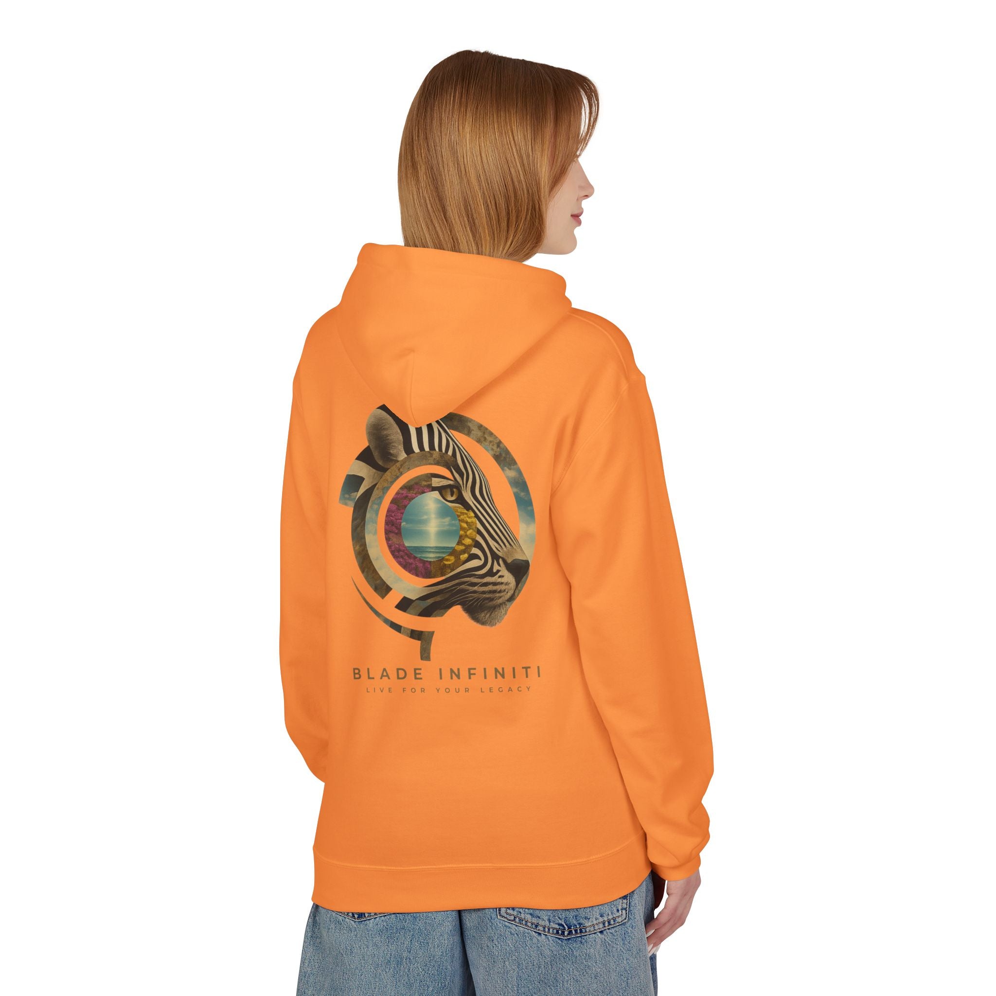Safari Bloom Tiger Hoodie