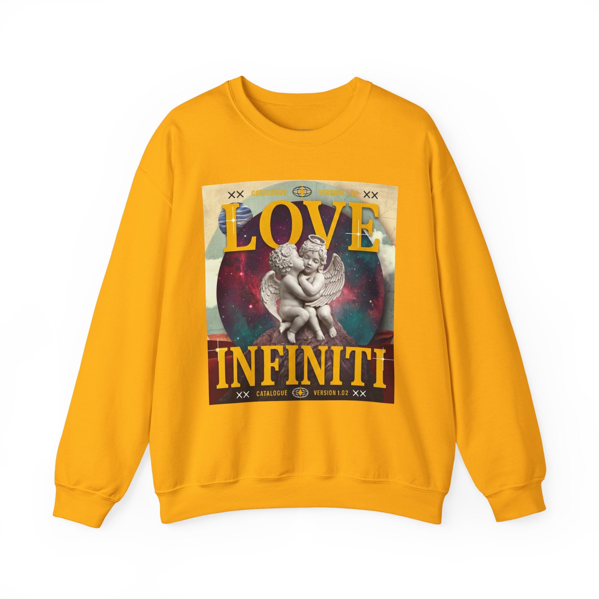 Celestial Love, Infiniti Unisex Crewneck Sweater