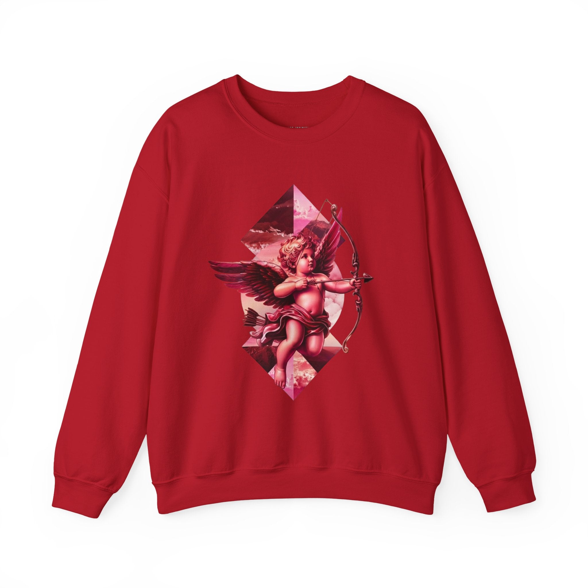 Cupid's Bow + Arrow - Love, Infiniti Unisex Crewneck Sweater