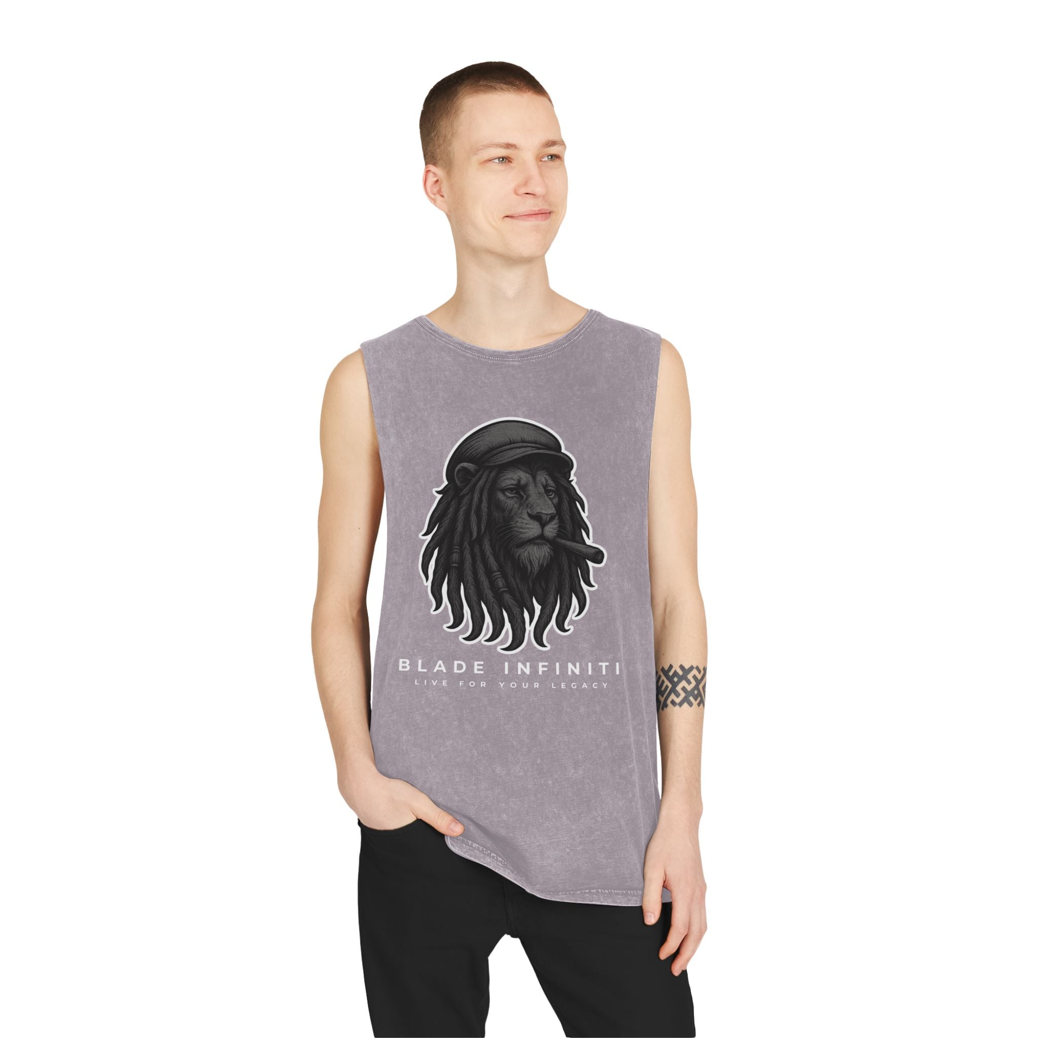 Rasta Lion V2 Tank Top
