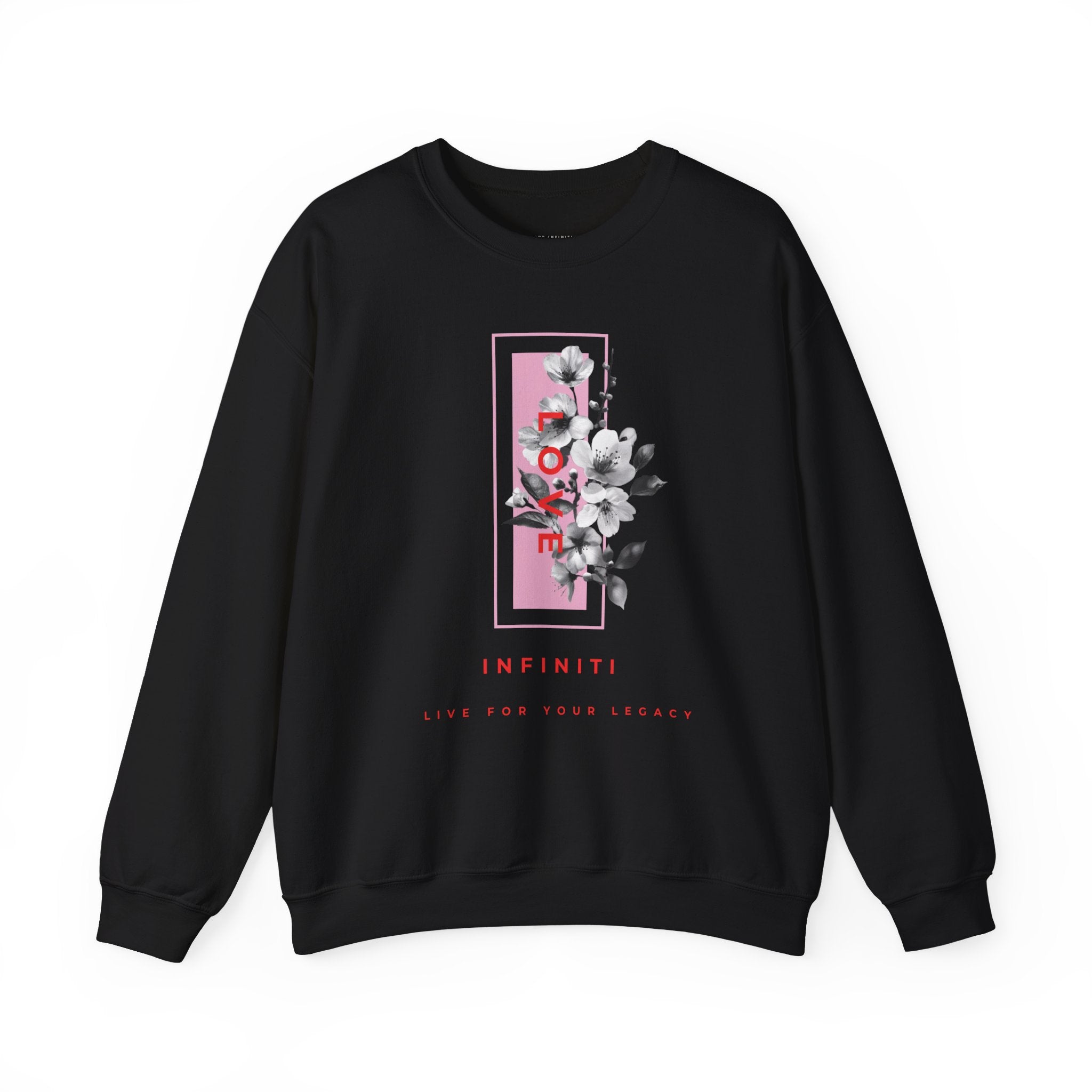 Bloom Bae Red Floral Love, Infiniti Sweater