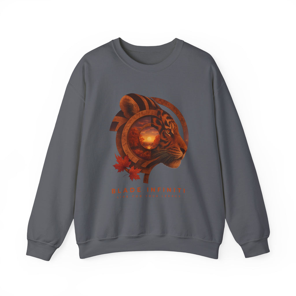 Fall Tiger V2 Unisex Crewneck Sweater