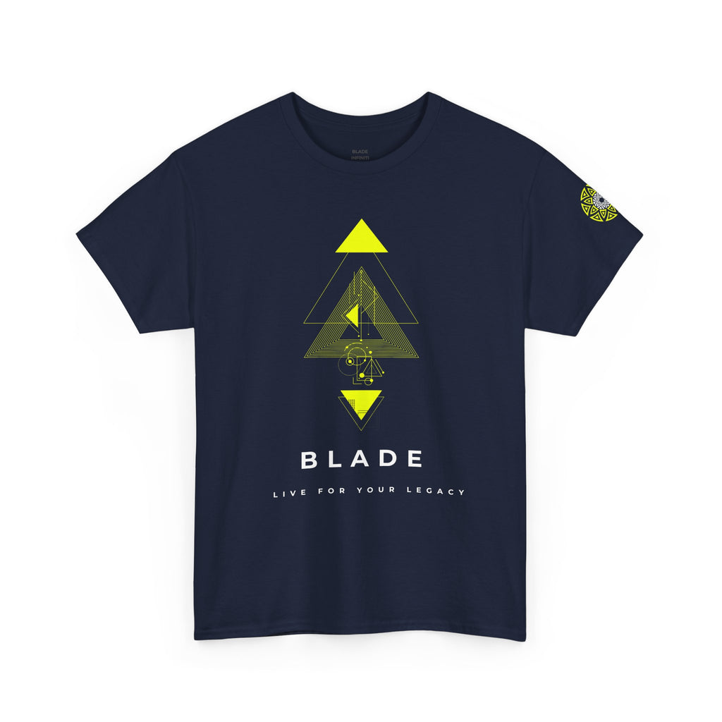Geometric Odyssey Version 3 Neon Green T-Shirt