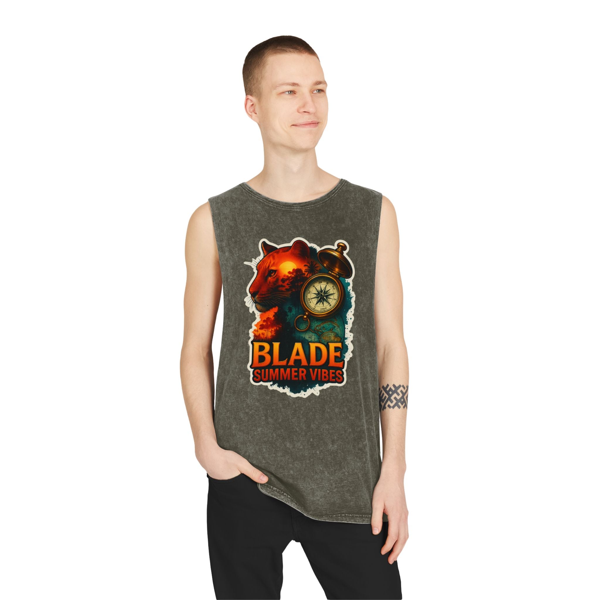 Primal Palms Lion Version 2 Tank Top