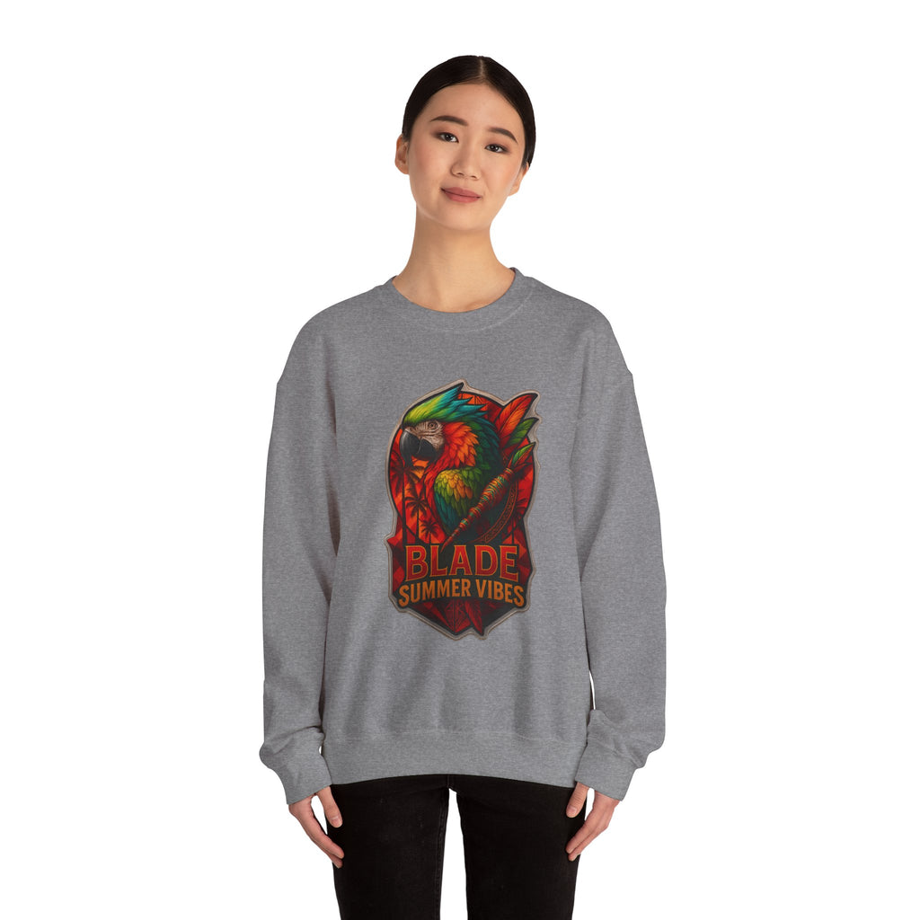 Aztec Parrot Unisex Crewneck Sweater