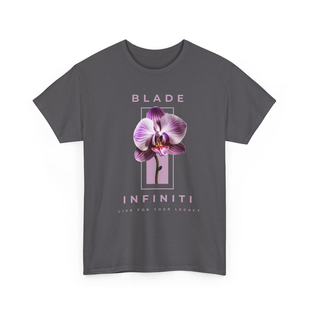 Essence of Infiniti Dainty Purple Floral T-Shirt