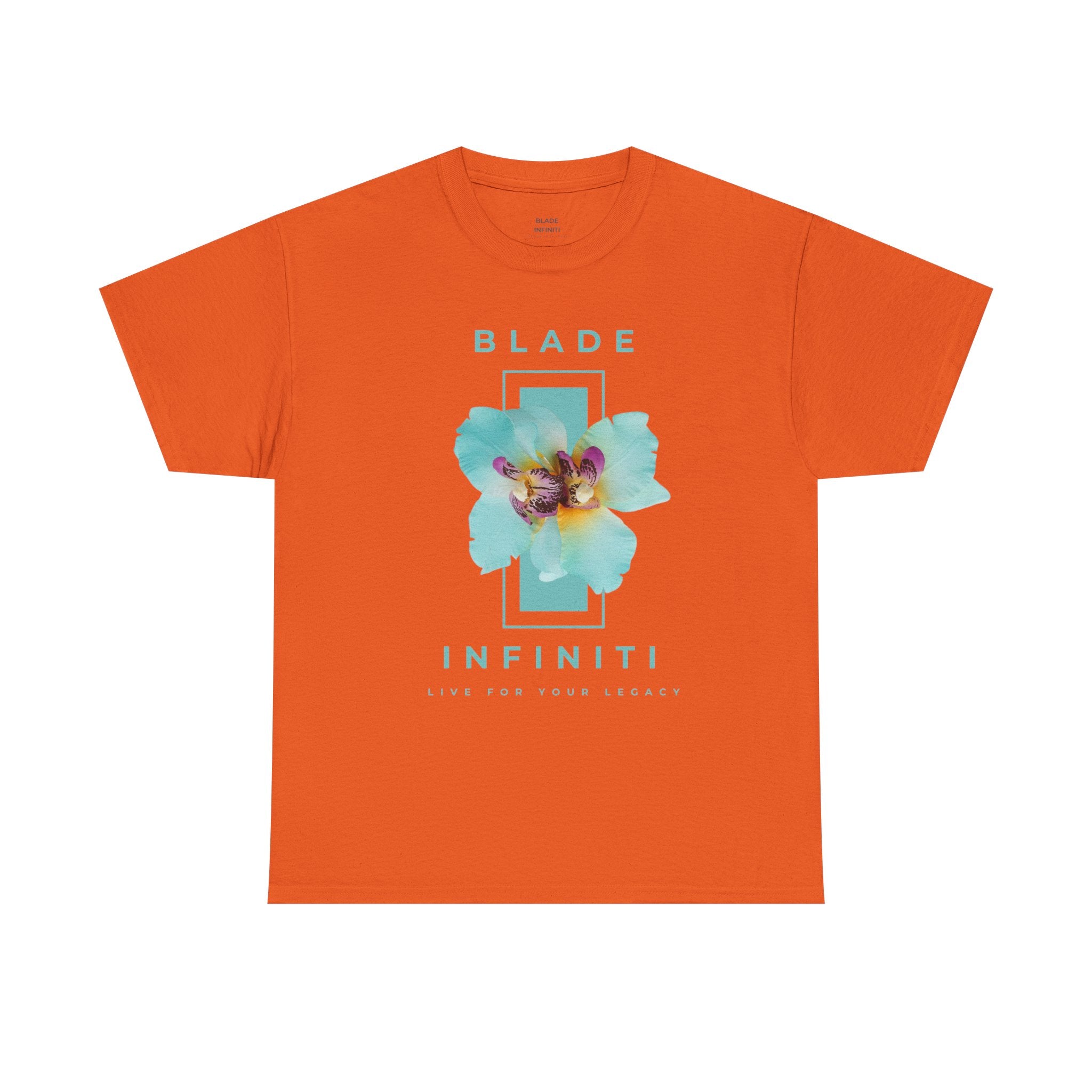 Essence of Infiniti Light Aqua Floral T-Shirt