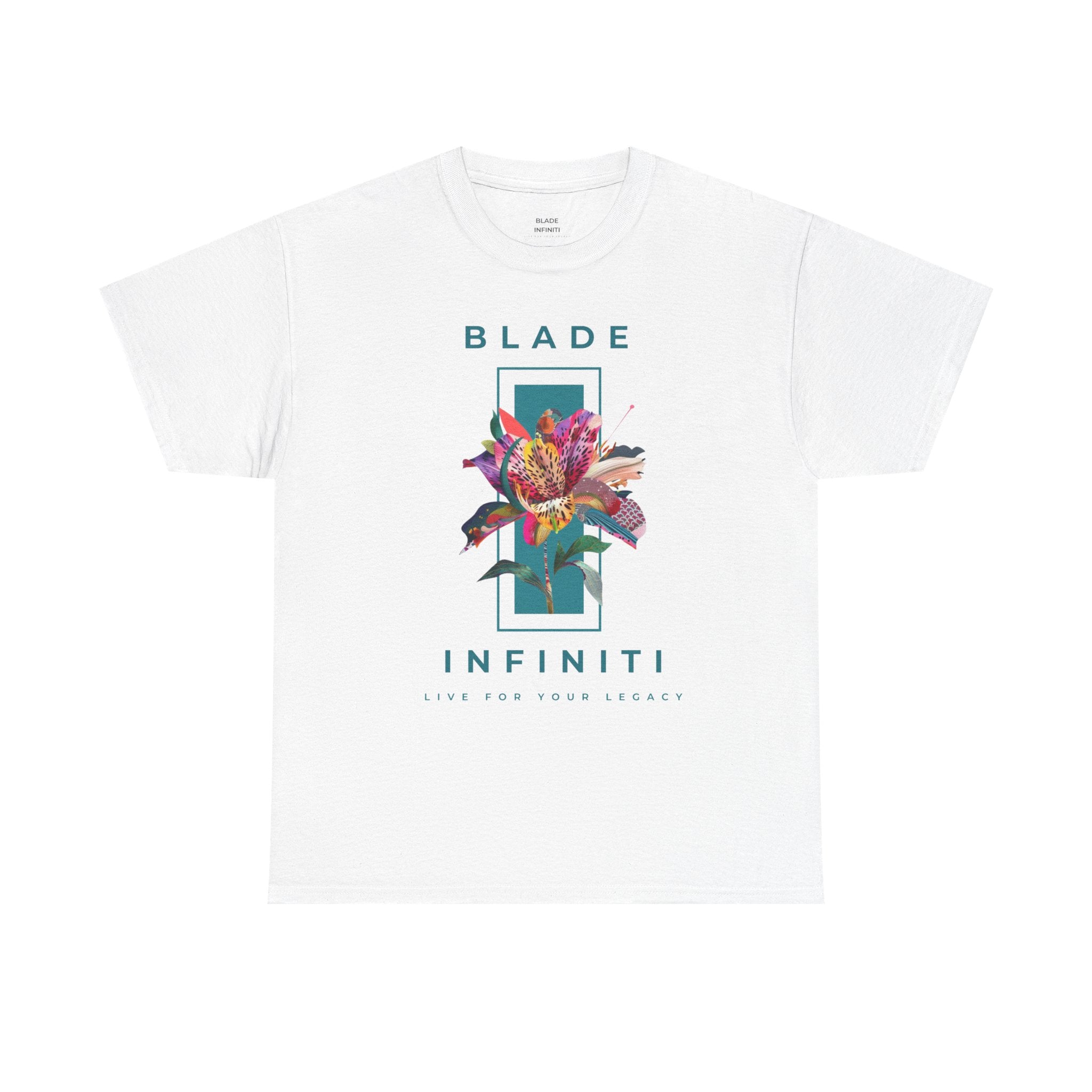 Essence of Infiniti Teal/Floral T-Shirt