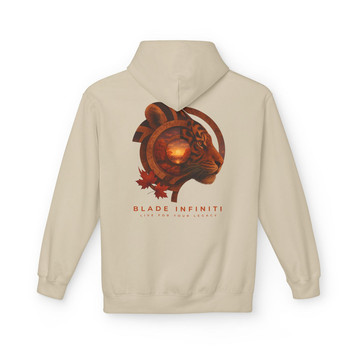 Safari Bloom Tiger Fall Hoodie V2