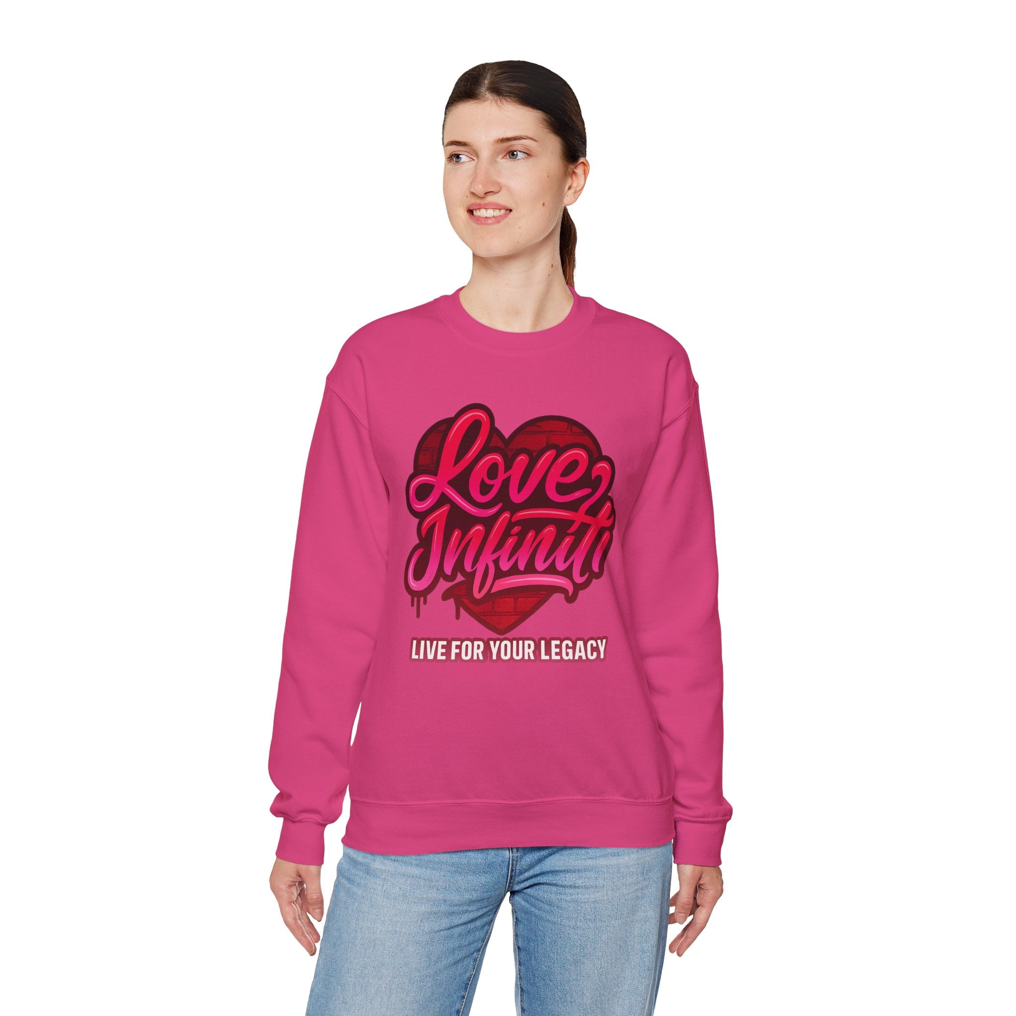 Love, Infiniti Street Vibes Unisex Crewneck Sweater