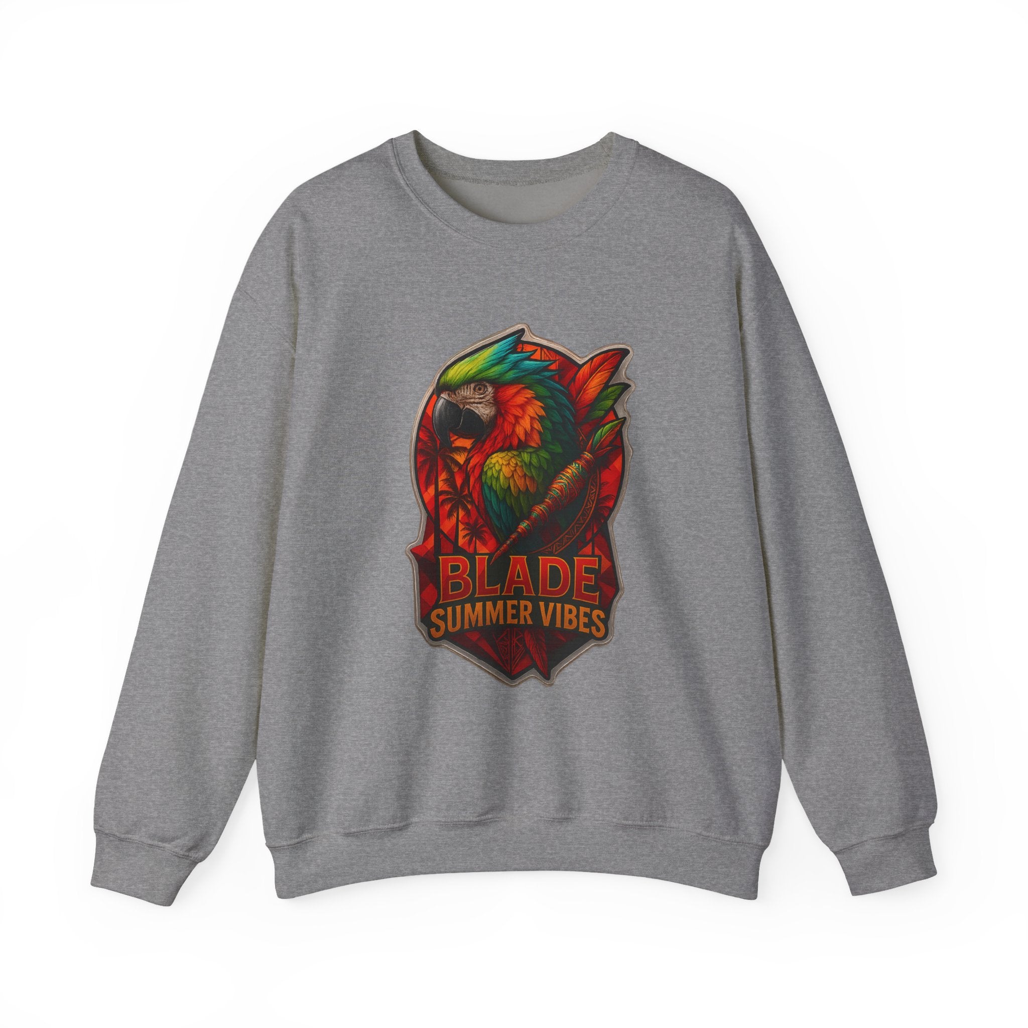 Aztec Parrot Unisex Crewneck Sweater