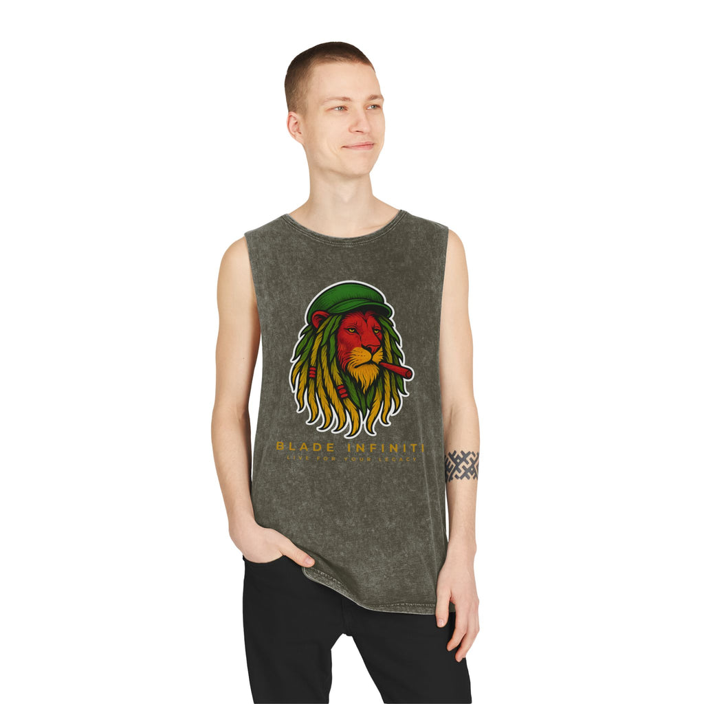 Rasta Lion V3 Tank Top