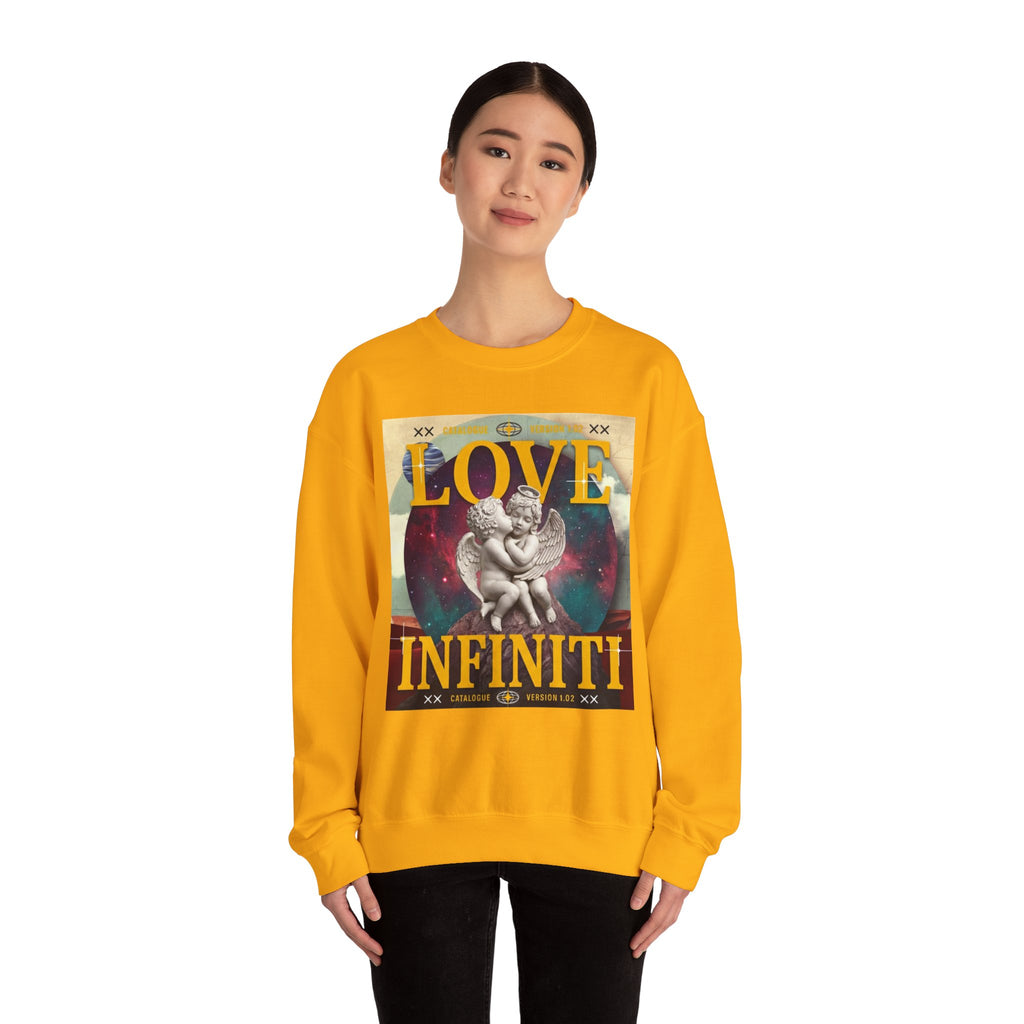 Celestial Love, Infiniti Unisex Crewneck Sweater