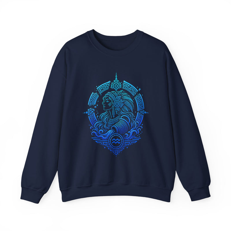 Aquarius Zodiac Version 2 Unisex Sweater