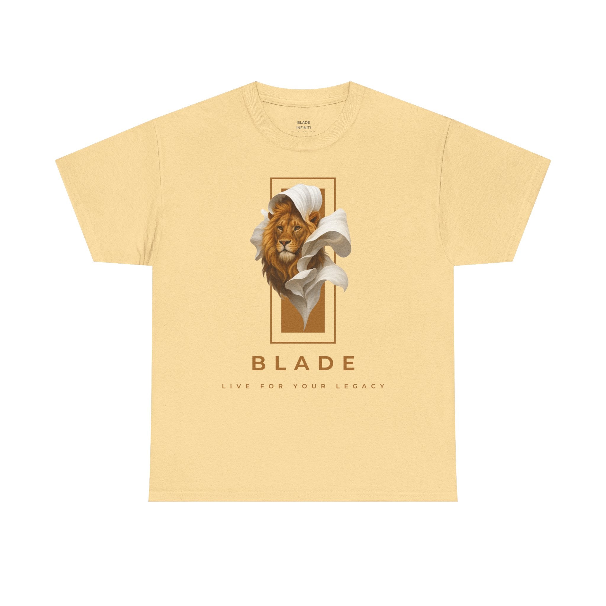 Majestic Bloom Brown/Tan Lion T-Shirt