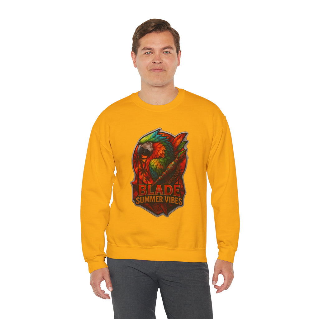 Aztec Parrot Unisex Crewneck Sweater