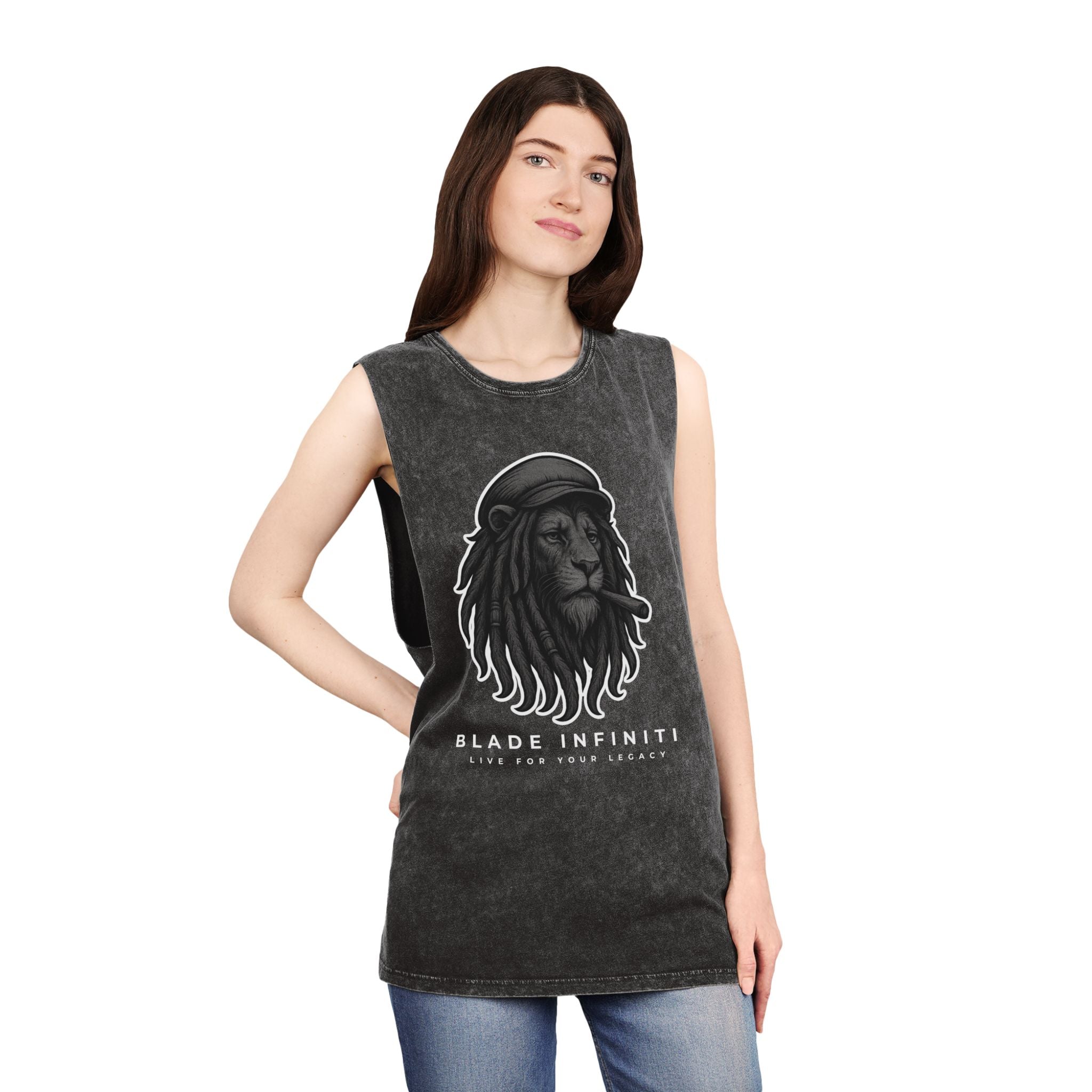 Rasta Lion V2 Tank Top