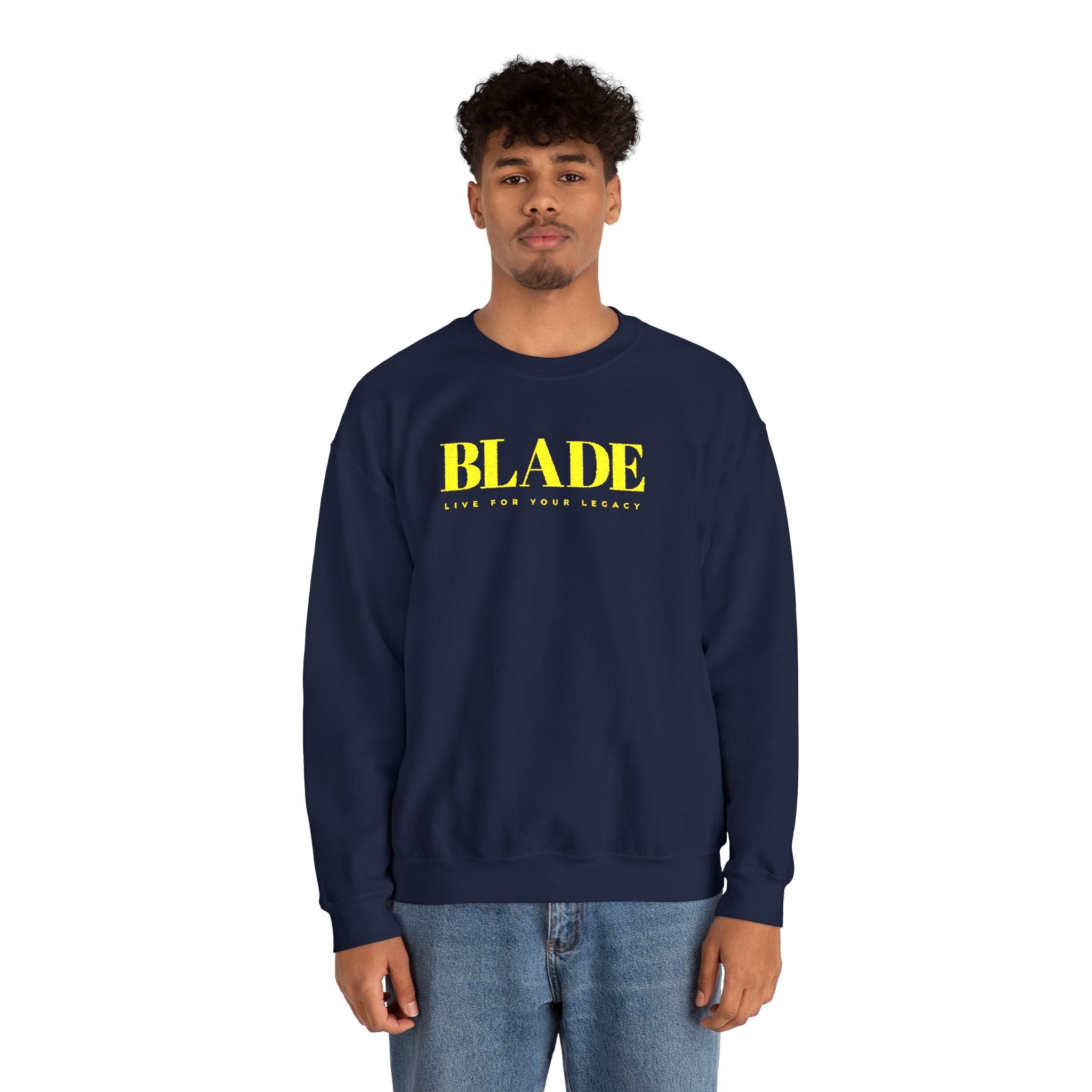 Blade Legacy Embroidery Crewneck Sweatshirt