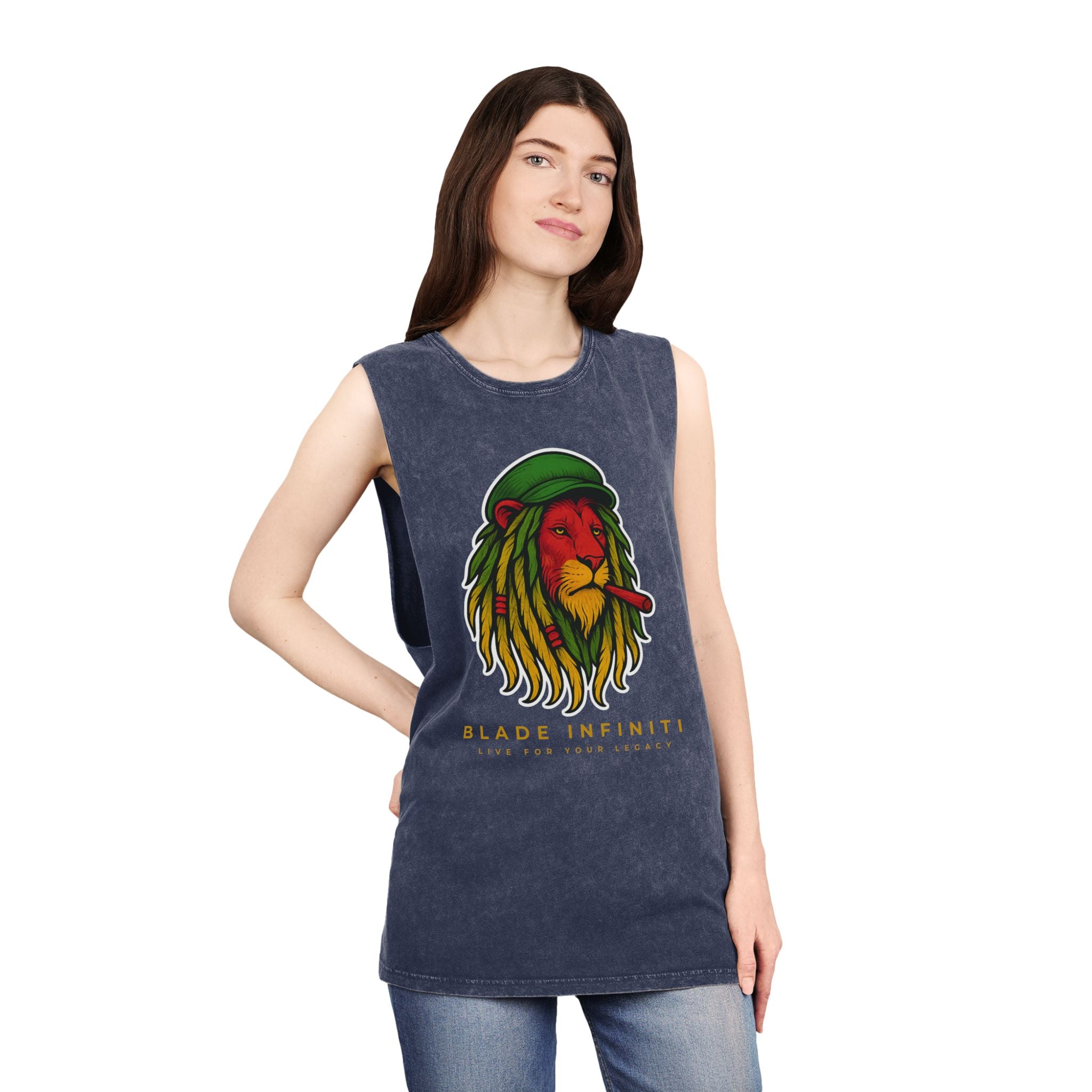 Rasta Lion V3 Tank Top