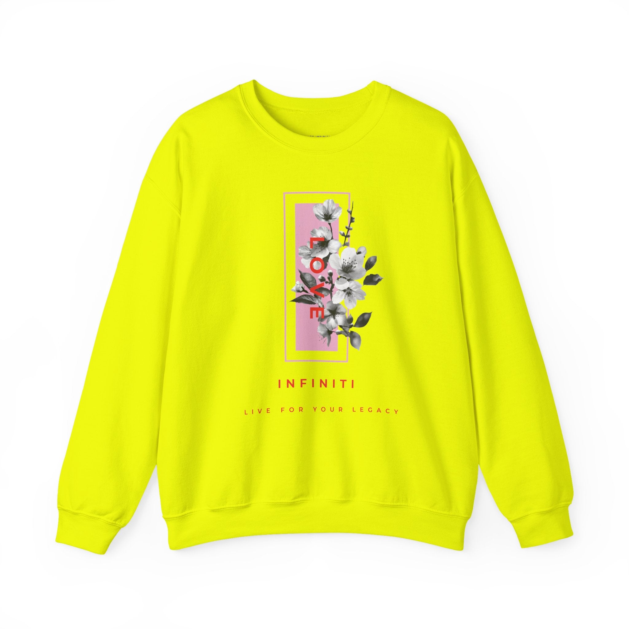 Bloom Bae Red Floral Love, Infiniti Sweater