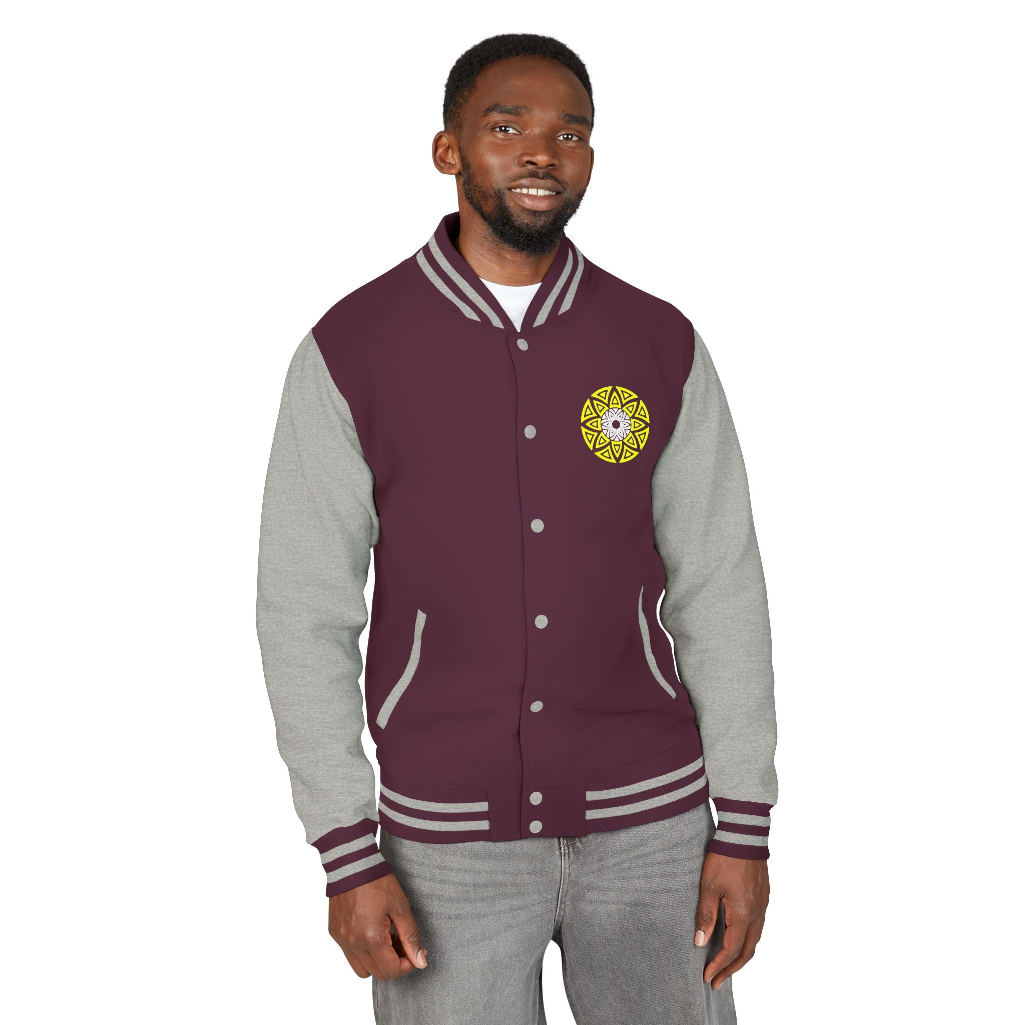 Blade 45 Golden Yellow/White Letterman Jacket