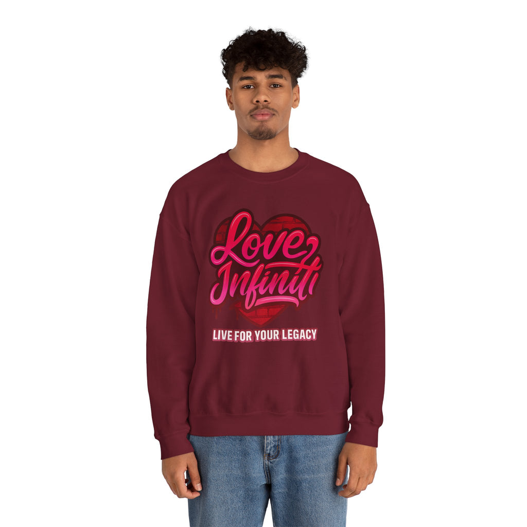 Love, Infiniti Street Vibes Unisex Crewneck Sweater