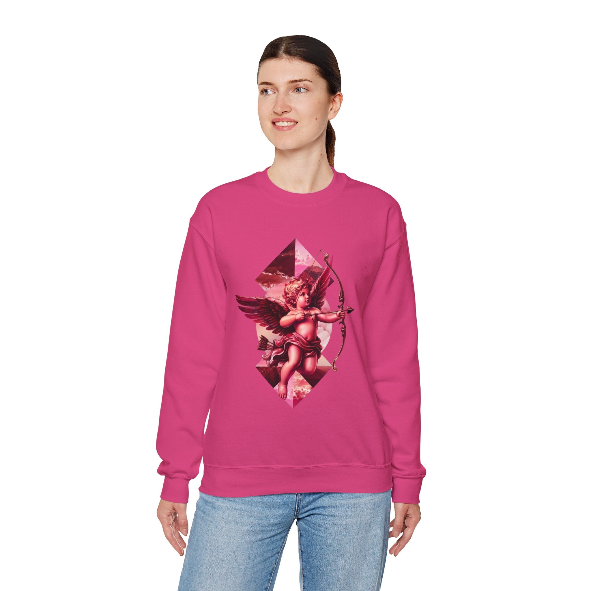 Cupid's Bow + Arrow - Love, Infiniti Unisex Crewneck Sweater