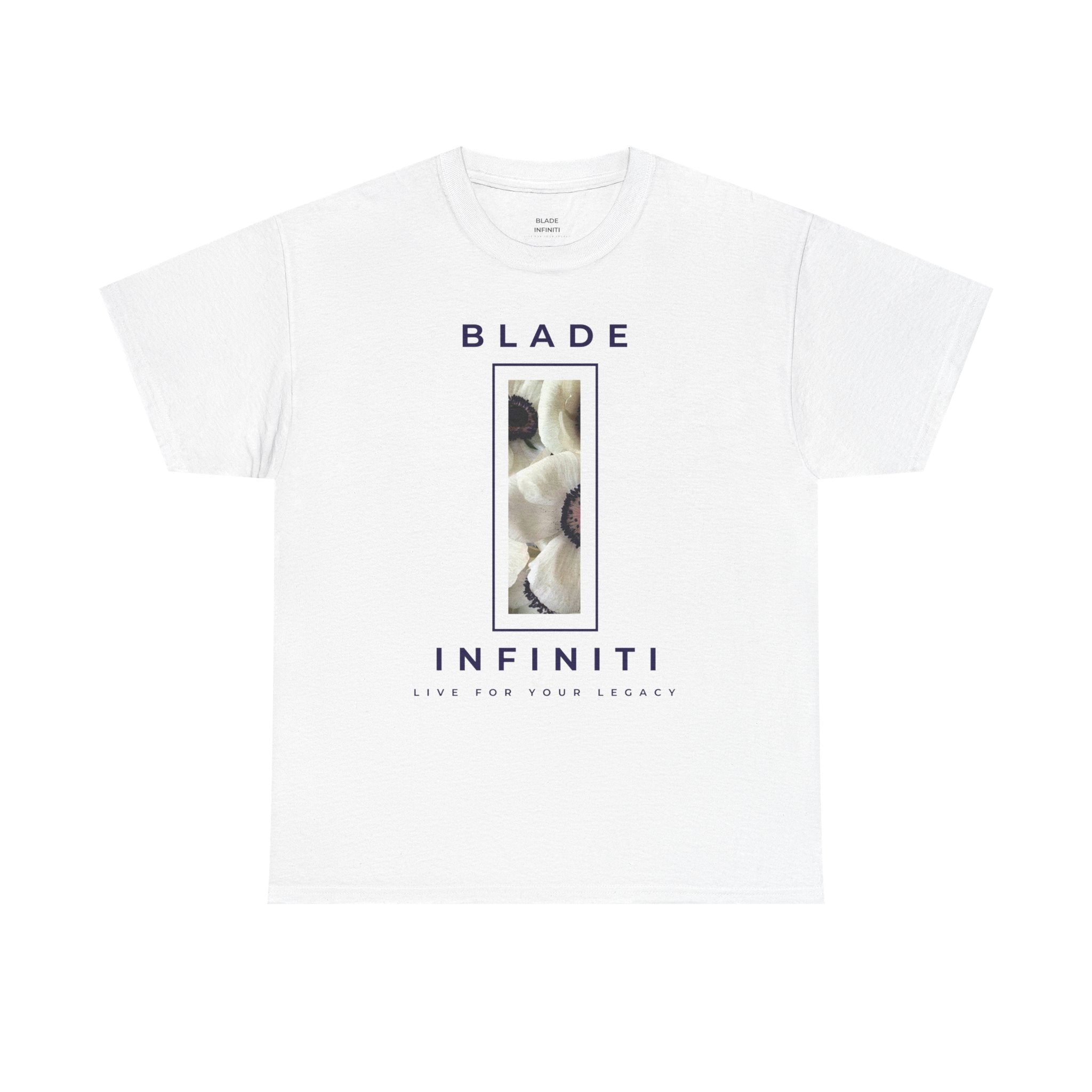 Essence of Infiniti White/Navy/Floral T-Shirt