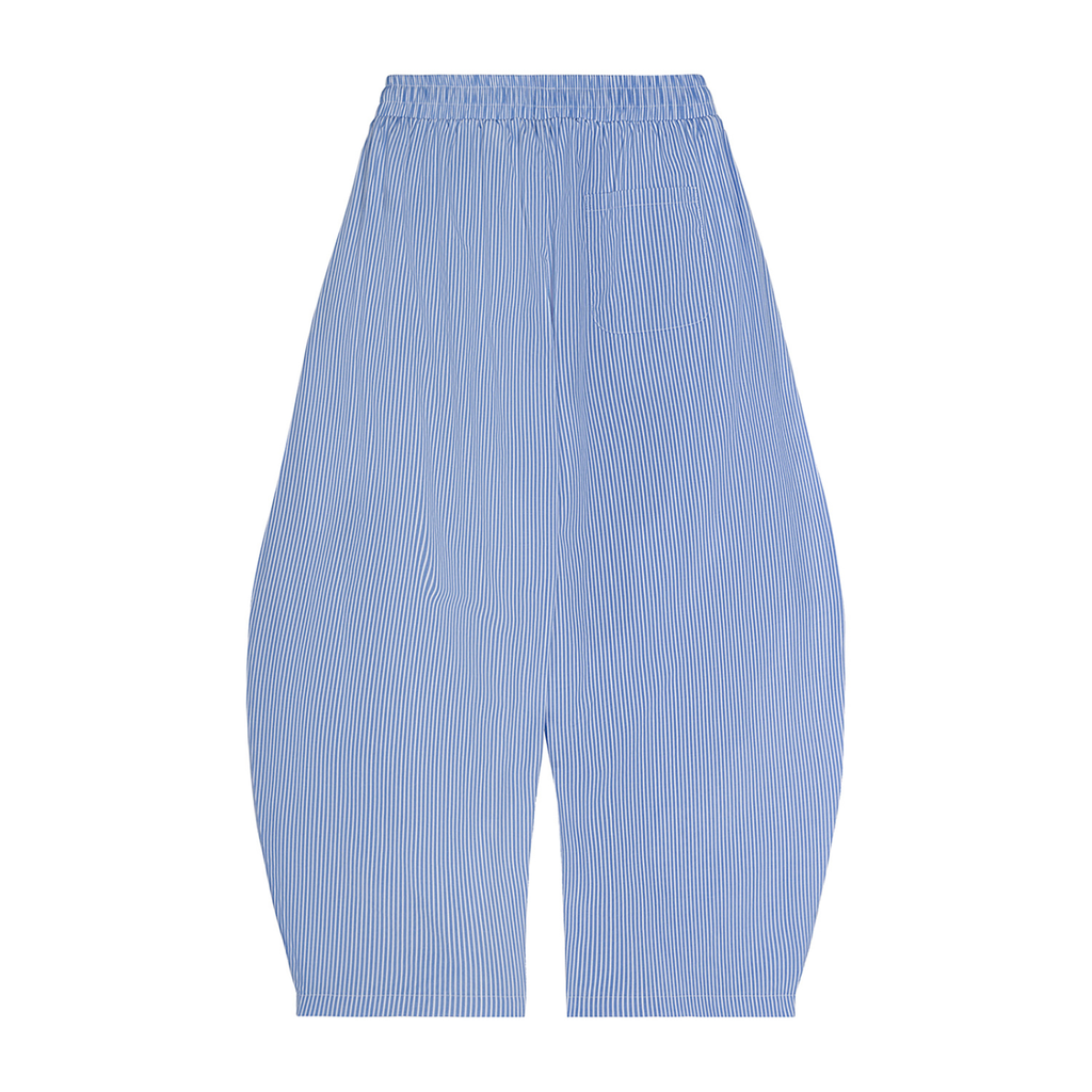 Equilibrium Vertical Stripe Drawstring Barrel Pants