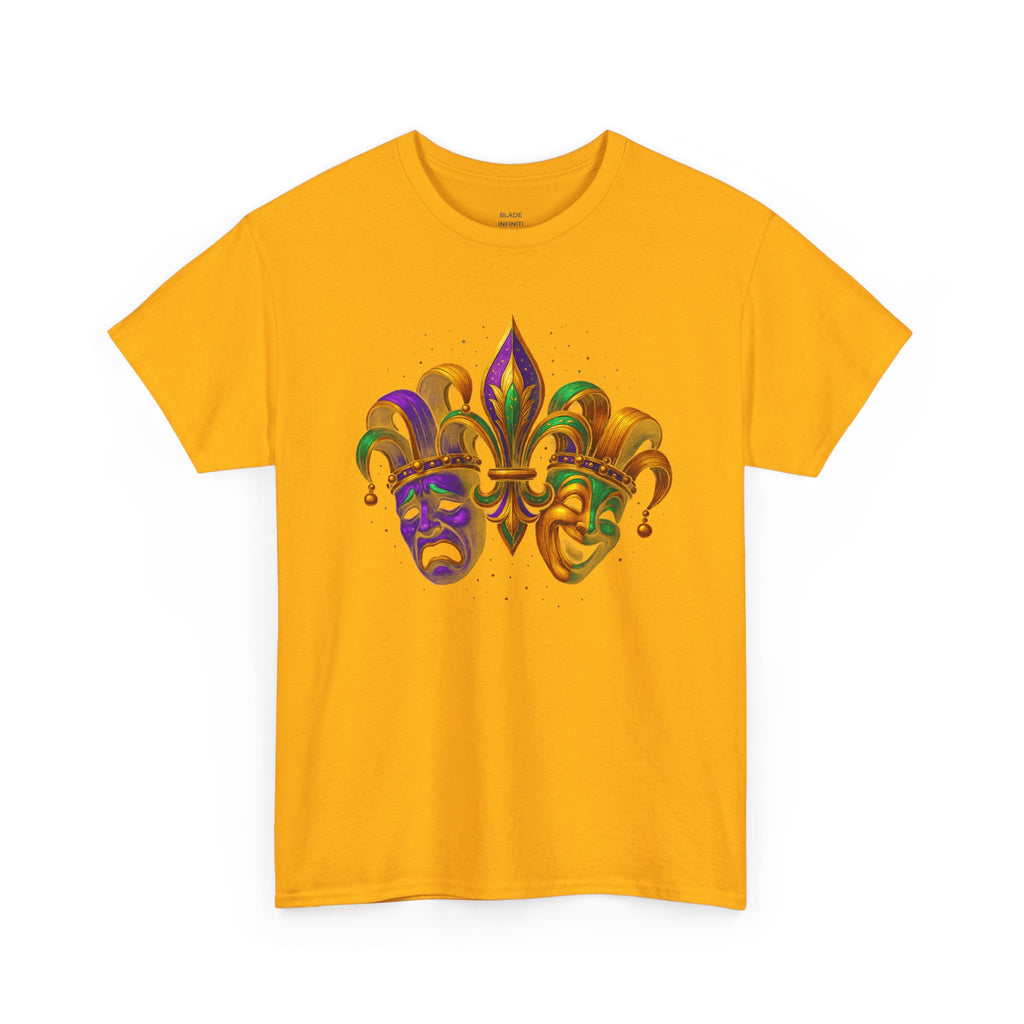 Mardi Gras Mask/Faces T-Shirt