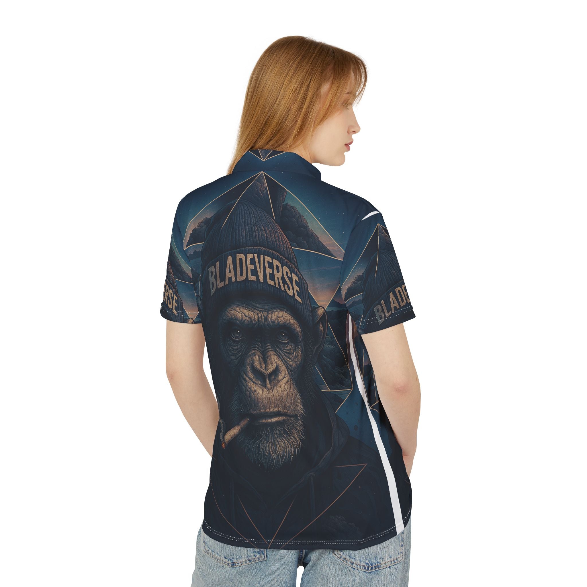 Pot/Weed Monkey Polo Shirt