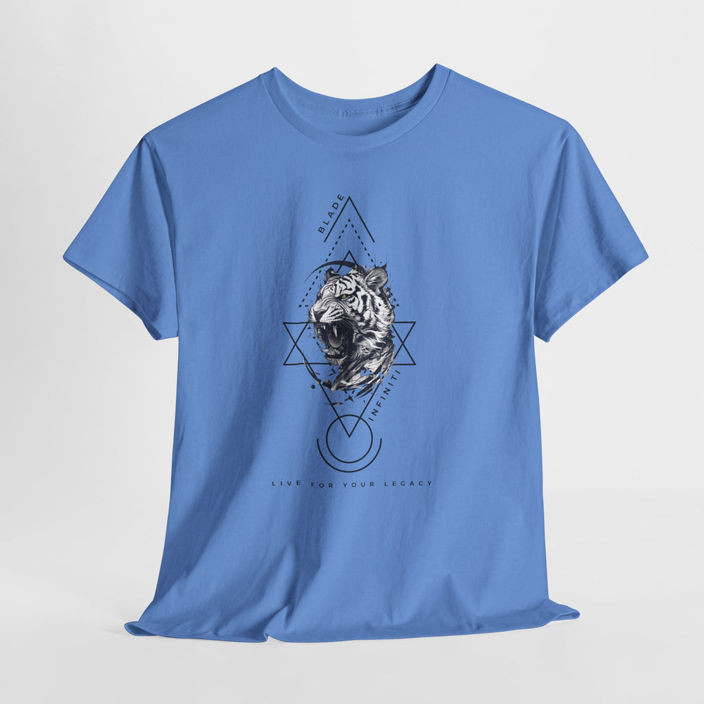 Geometric King Black TX Tiger T-Shirt