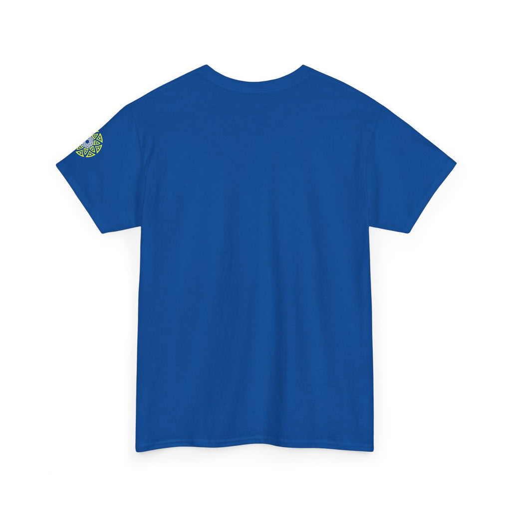 Geometric Odyssey Version 3 Neon Green T-Shirt