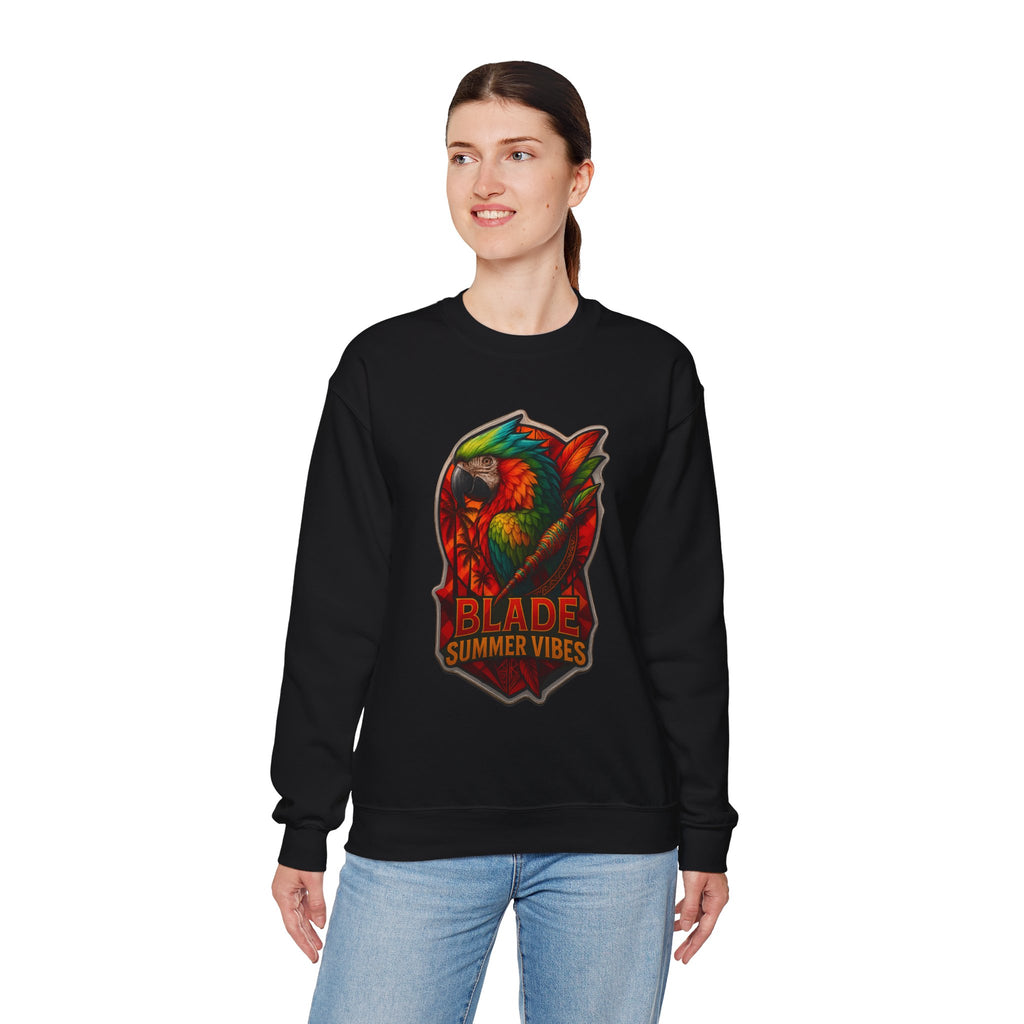 Aztec Parrot Unisex Crewneck Sweater