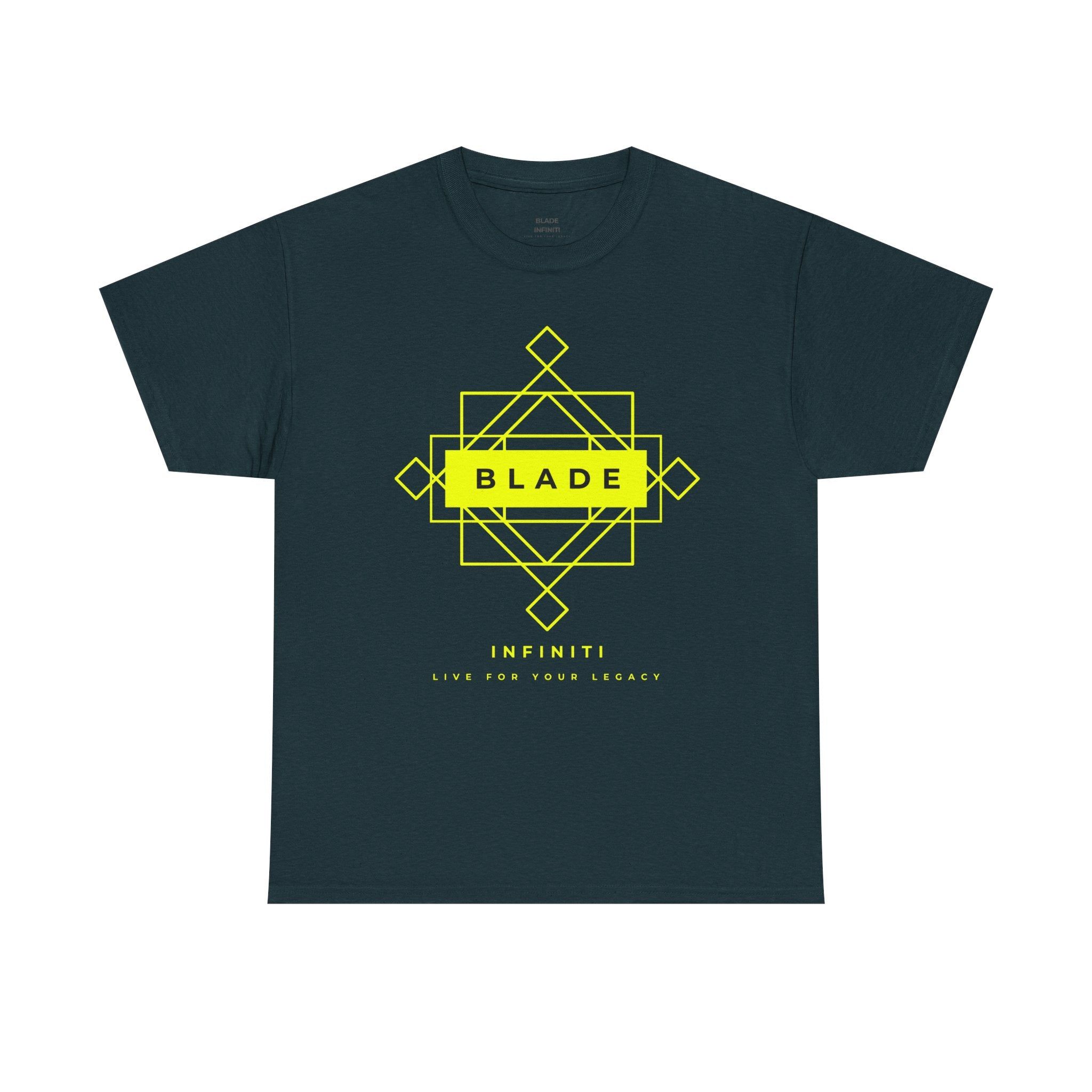 Geometric Infiniti Version 2 Neon Green T-Shirt
