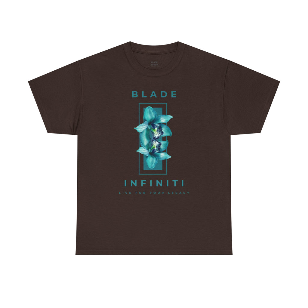 Essence of Infiniti Teal Floral T-Shirt