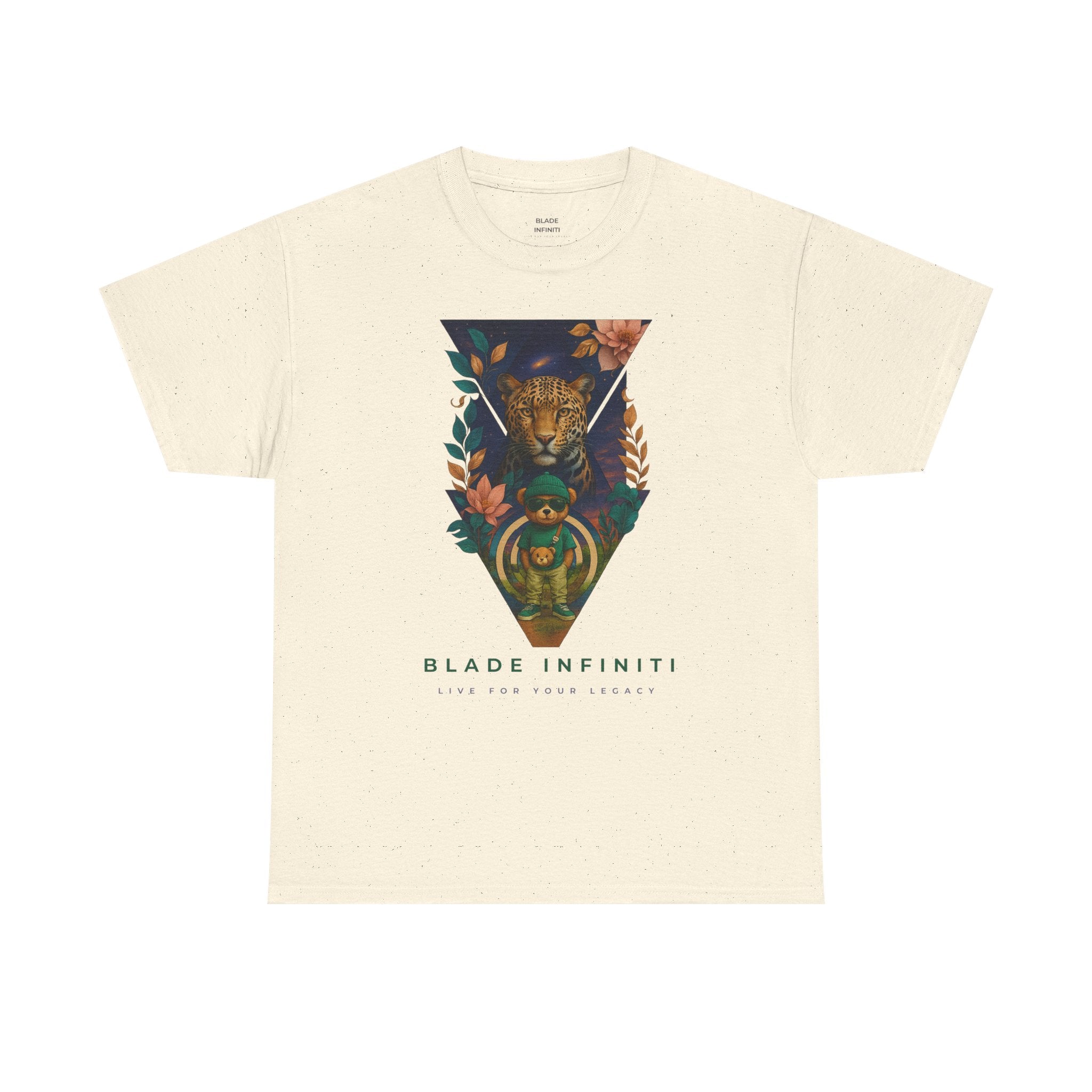 Bladeverse Galactic Jungle Leopard/Teddy Bear T-Shirt