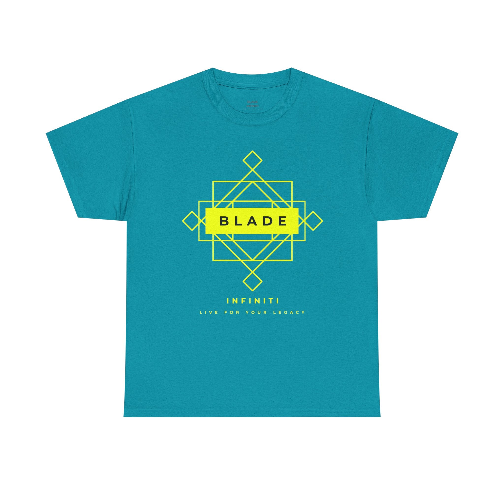 Geometric Infiniti Version 2 Neon Green T-Shirt