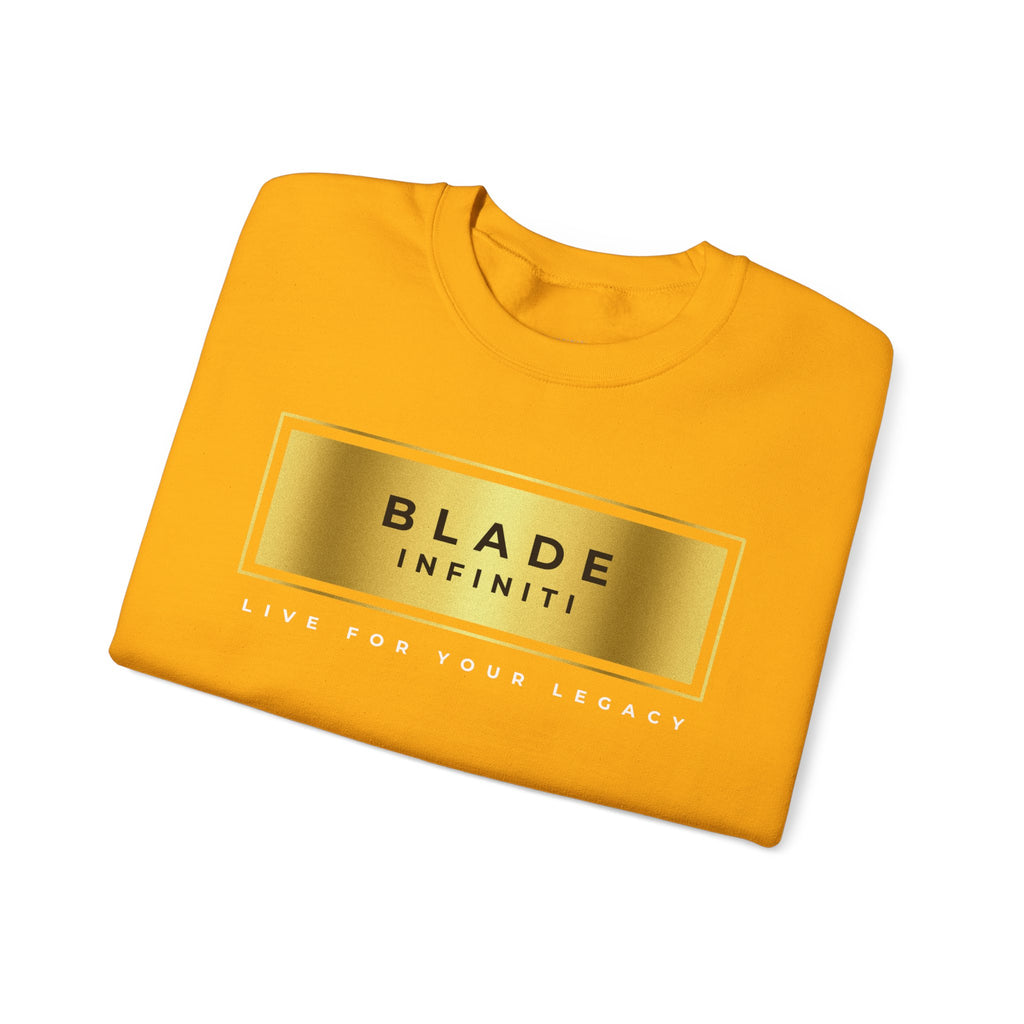 Legacy Essential Gold Unisex Crewneck Sweater