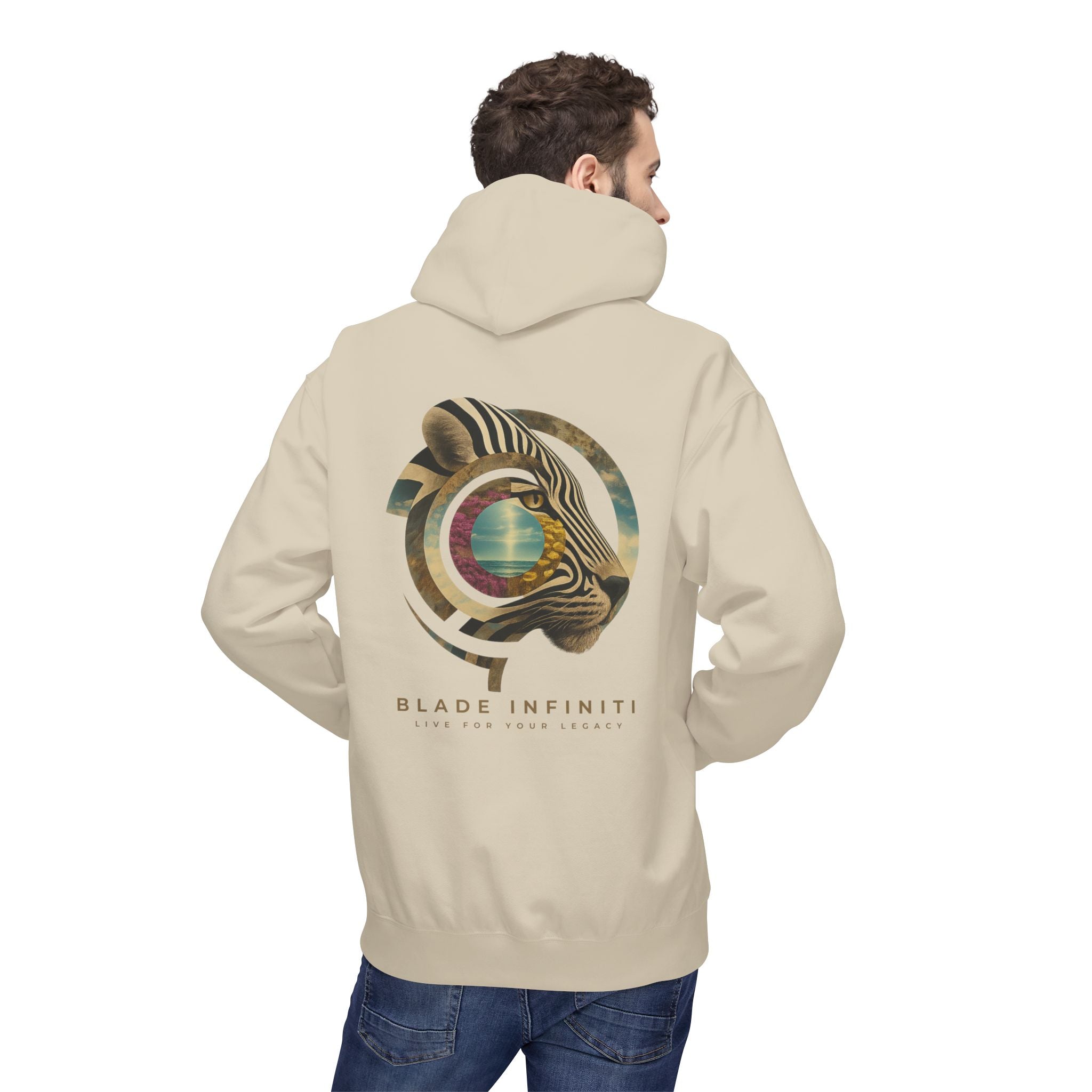 Safari Bloom Tiger Hoodie
