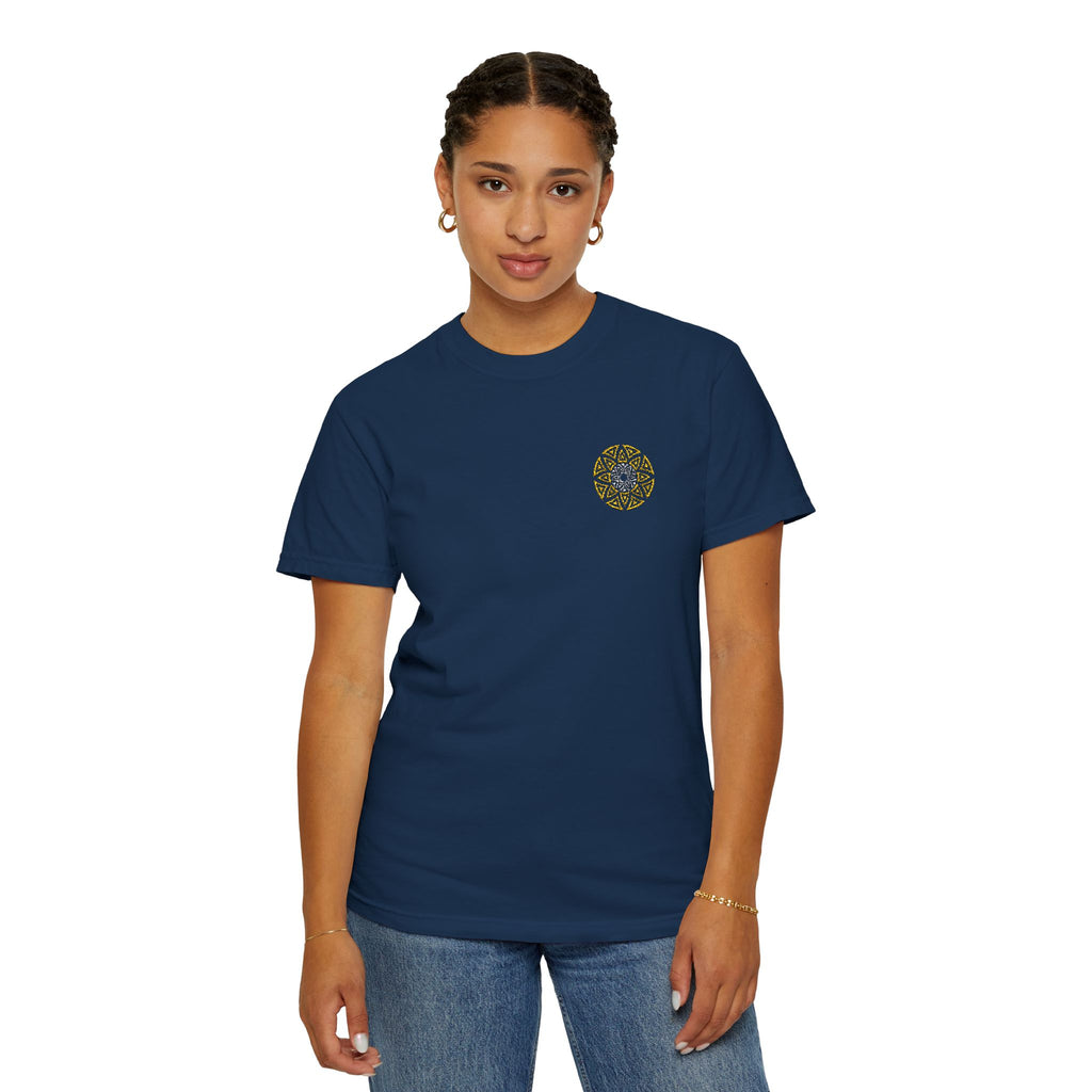 Ethereal Azteca Embroidered Logo T-Shirt